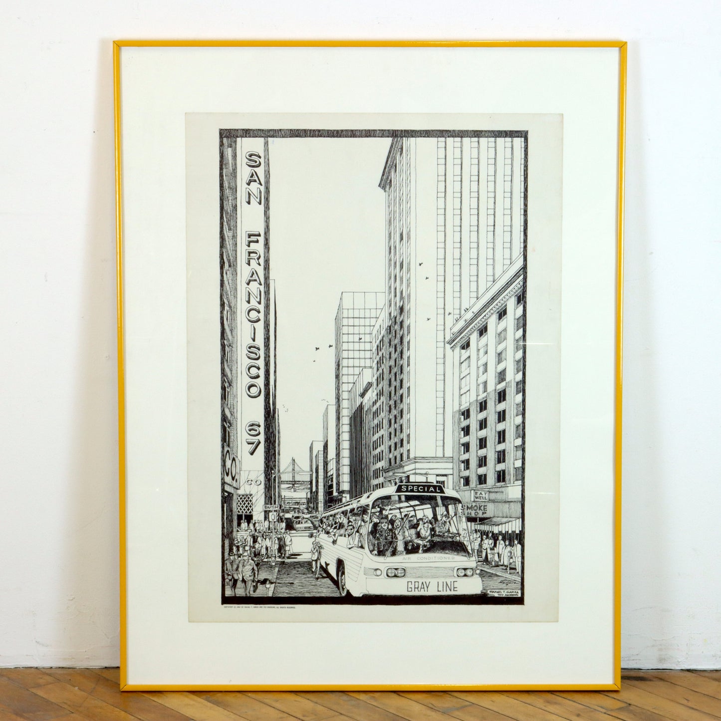 1967 Large San Francisco Print