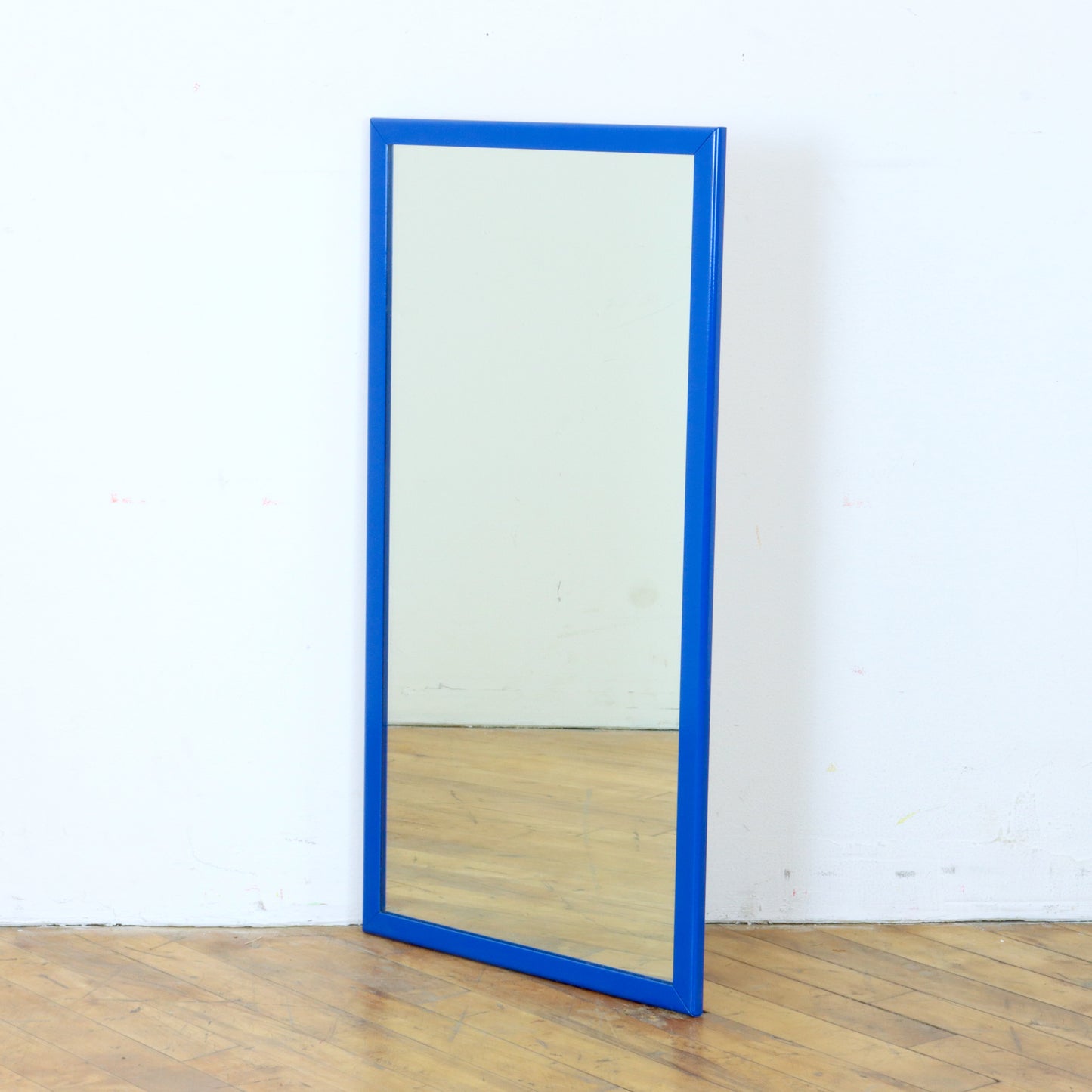 Vintage Blue Mirror