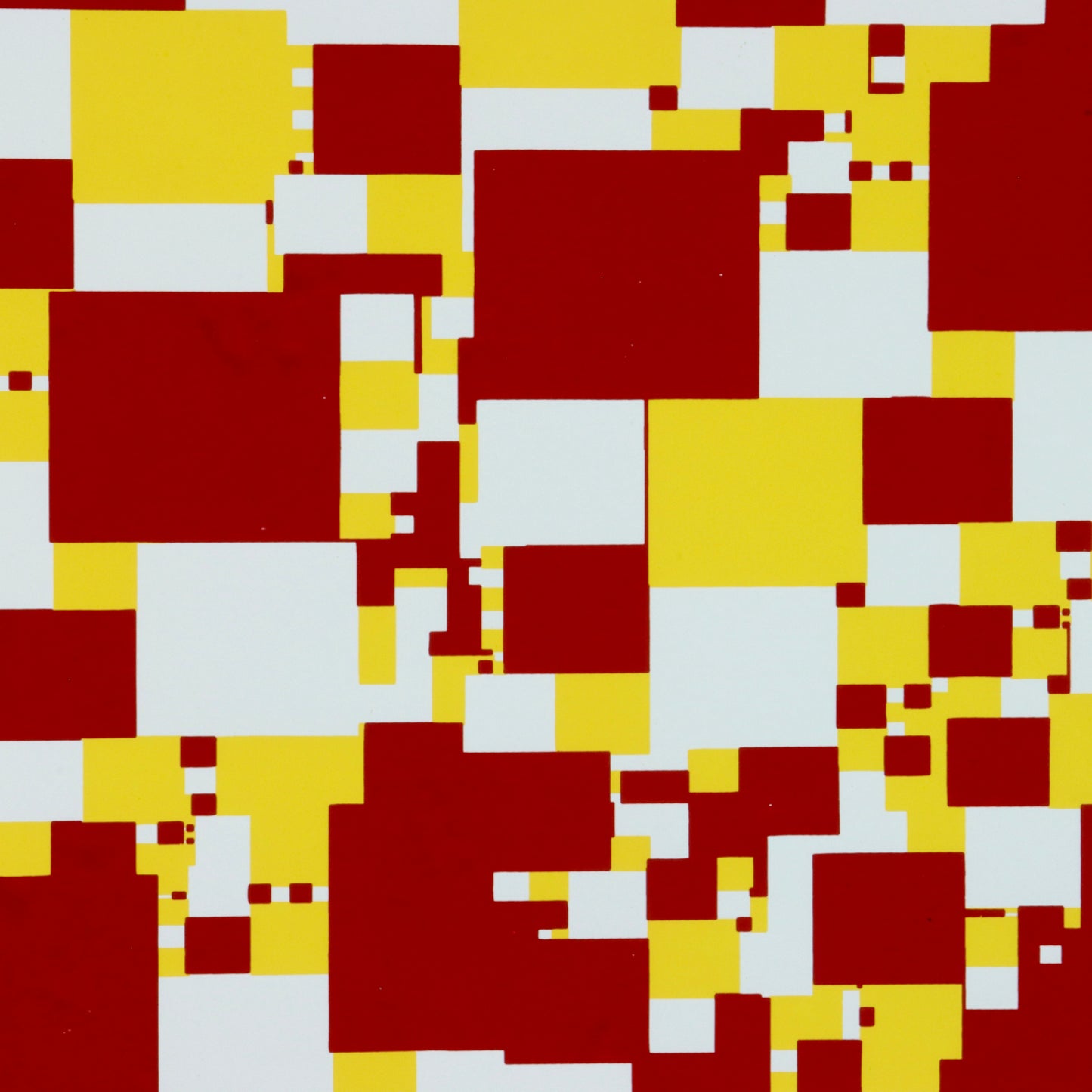 2000s Geometric Screen Print