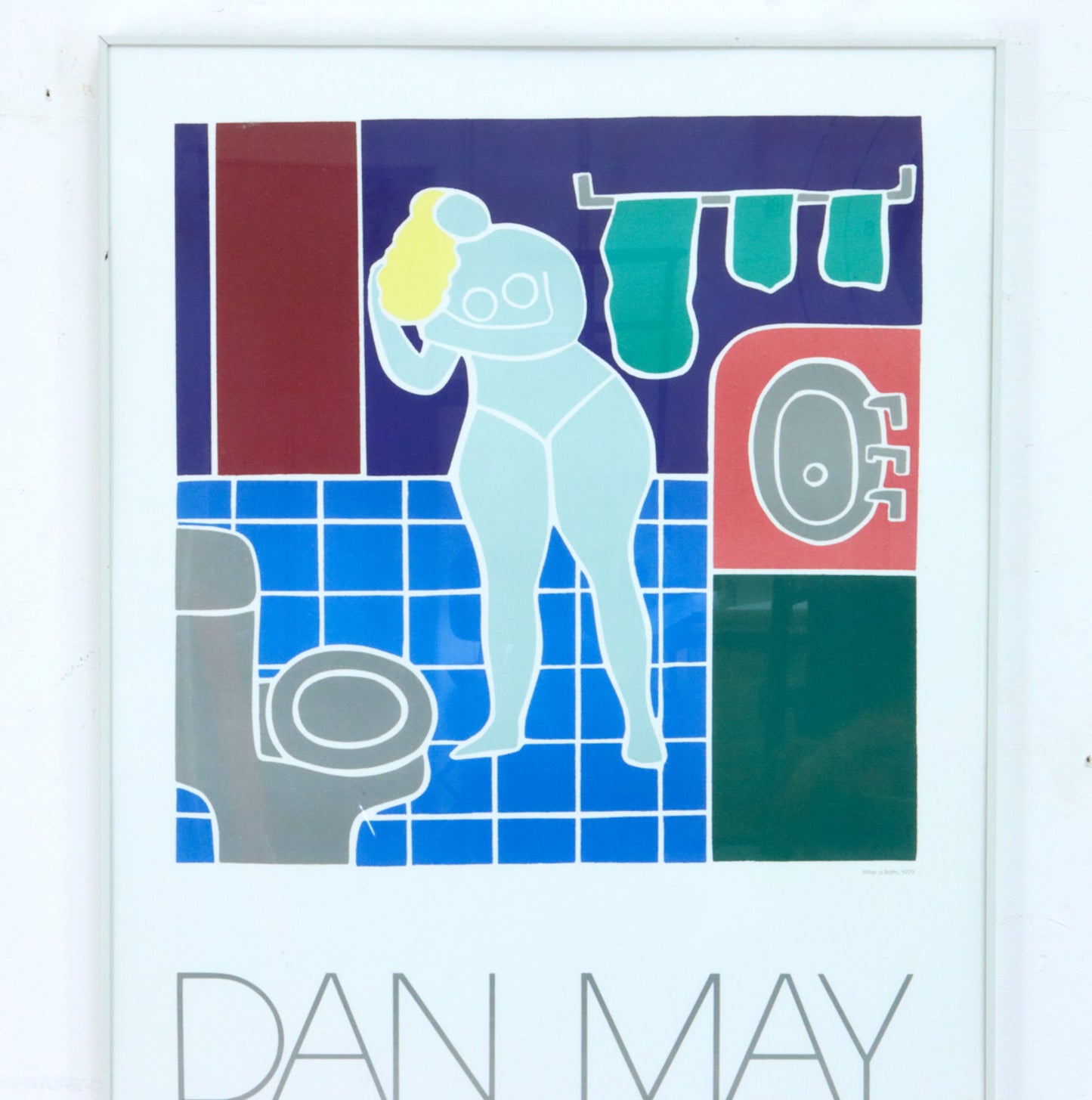 1984 Dan May Exhibition Poster