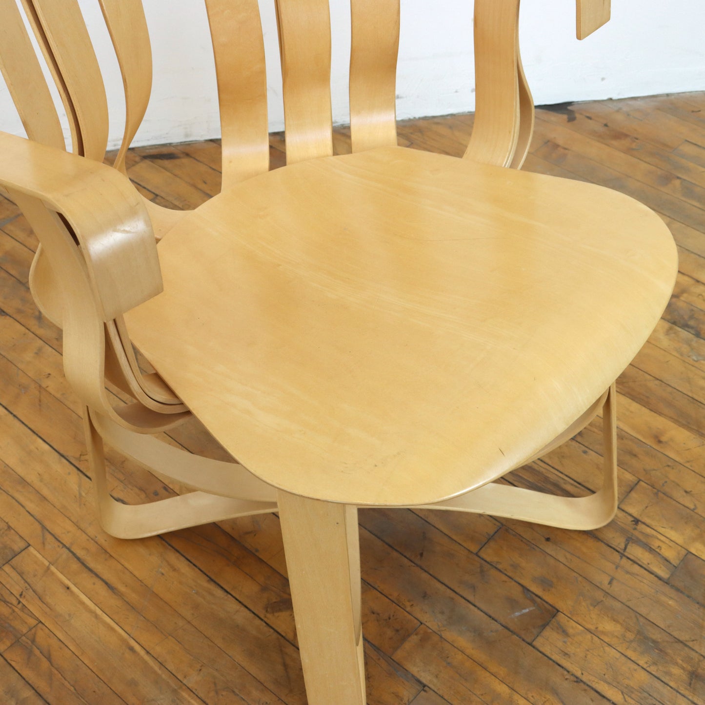 Set of 6 Frank Gehry Hat Trick Chairs