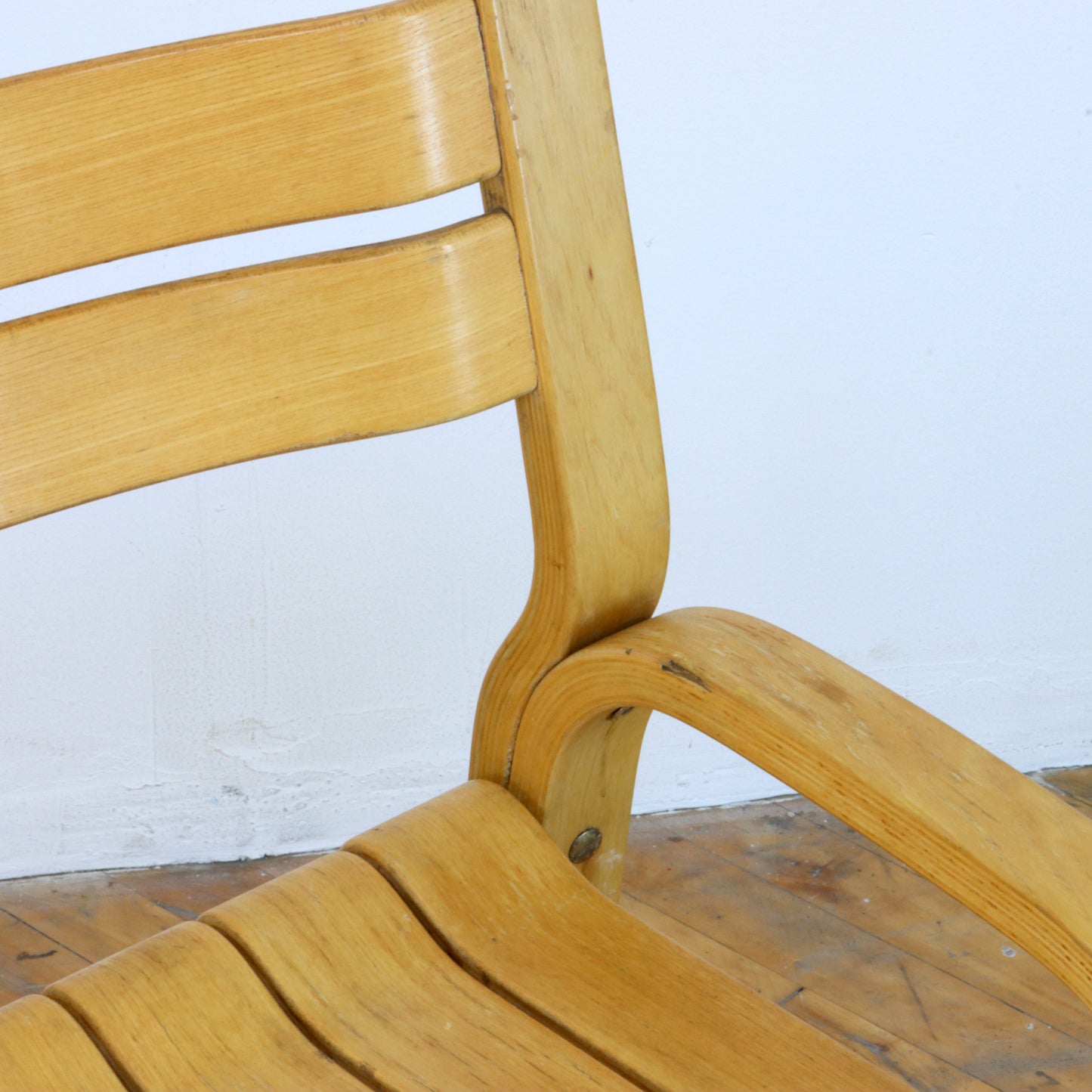 Unusual Vintage Molded Plywood Dining Chairs