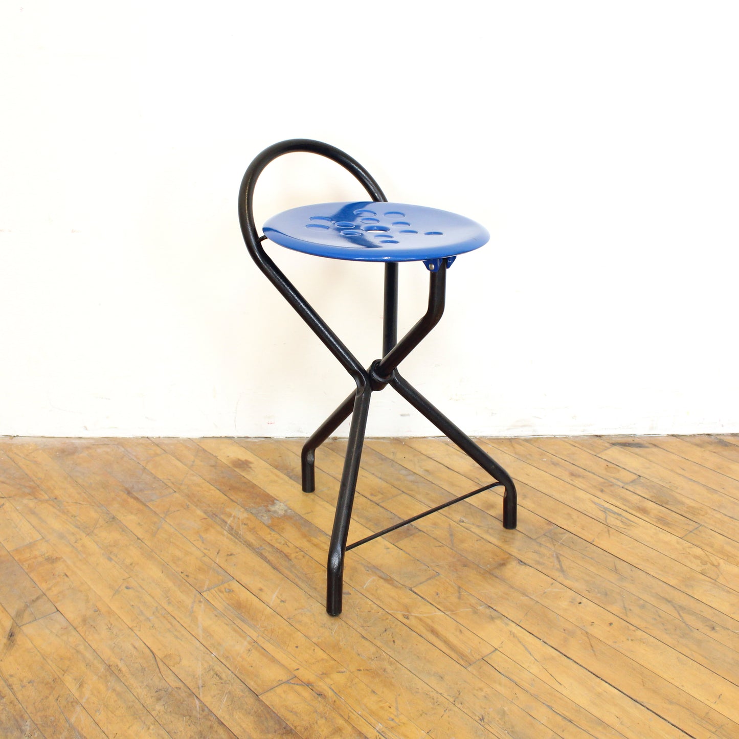 Pair of 1980s Tubecon Folding Stools