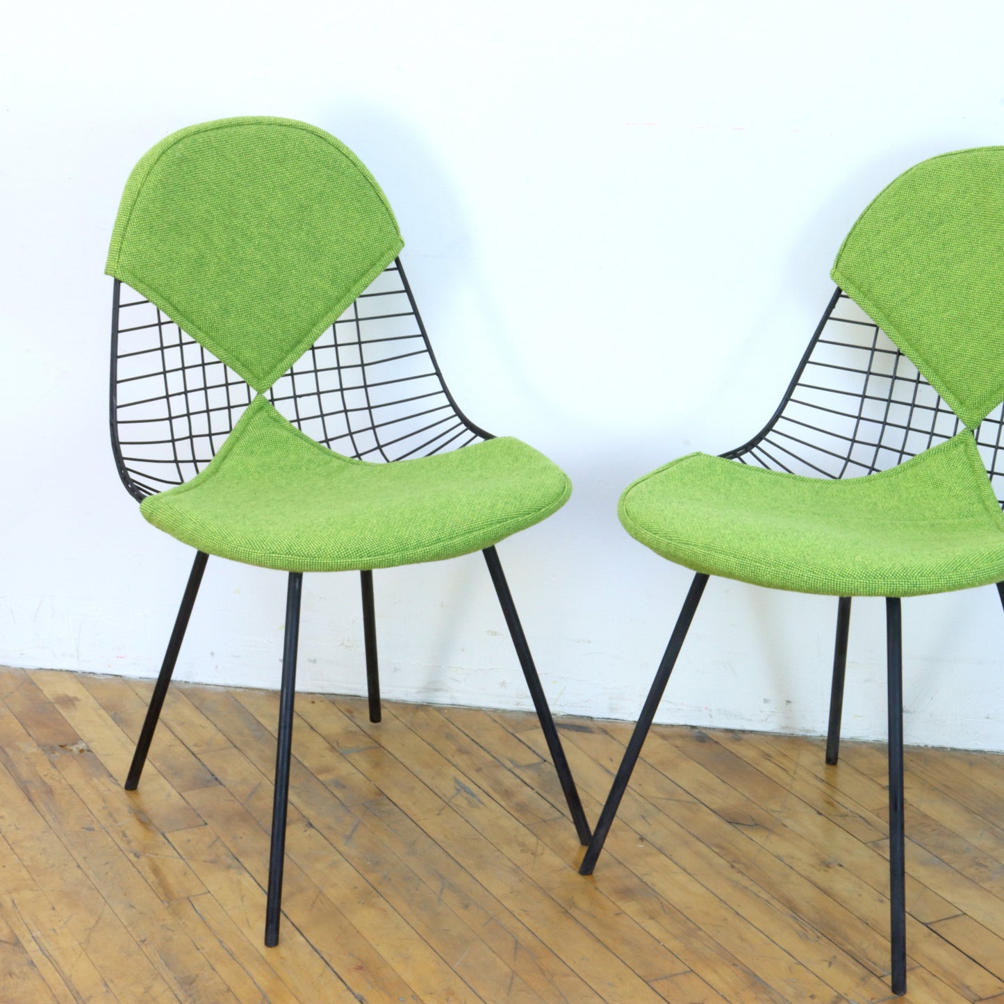 Pair of Early Eames DKX Chairs