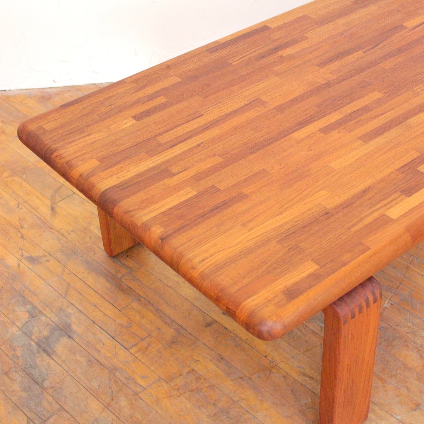 Vintage Solid Teak Coffee Table