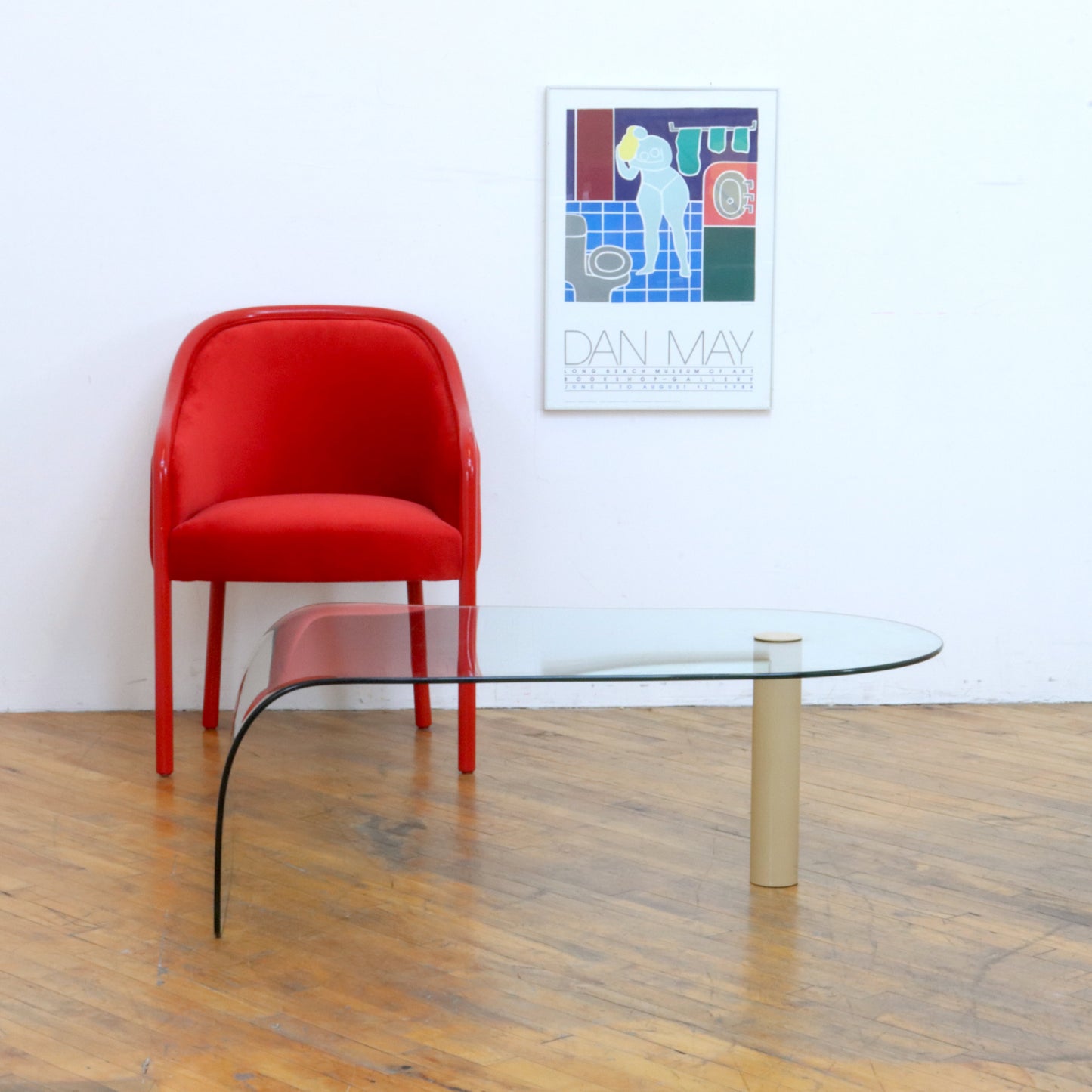 1984 Dan May Exhibition Poster