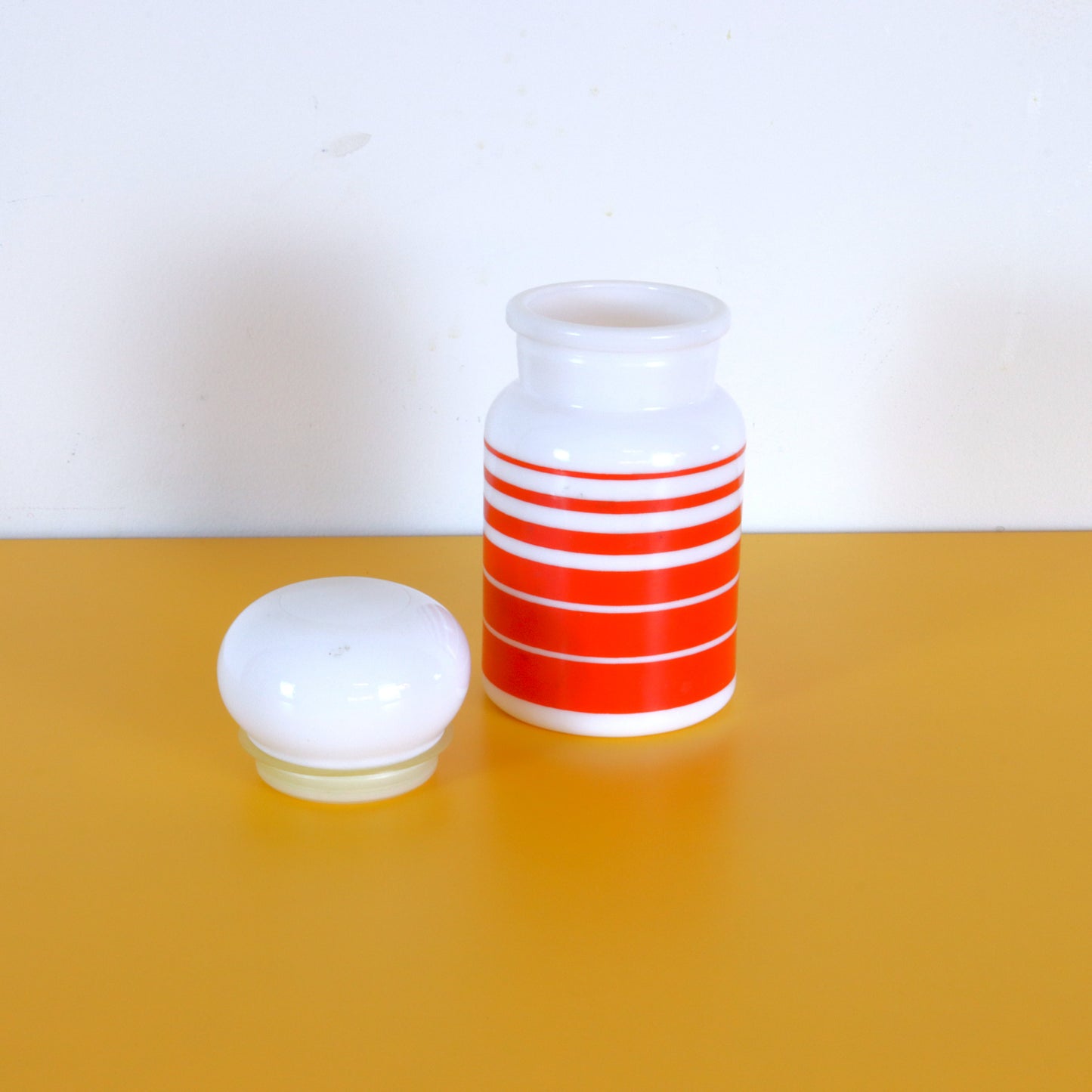 Vintage Belgian Glass Jar