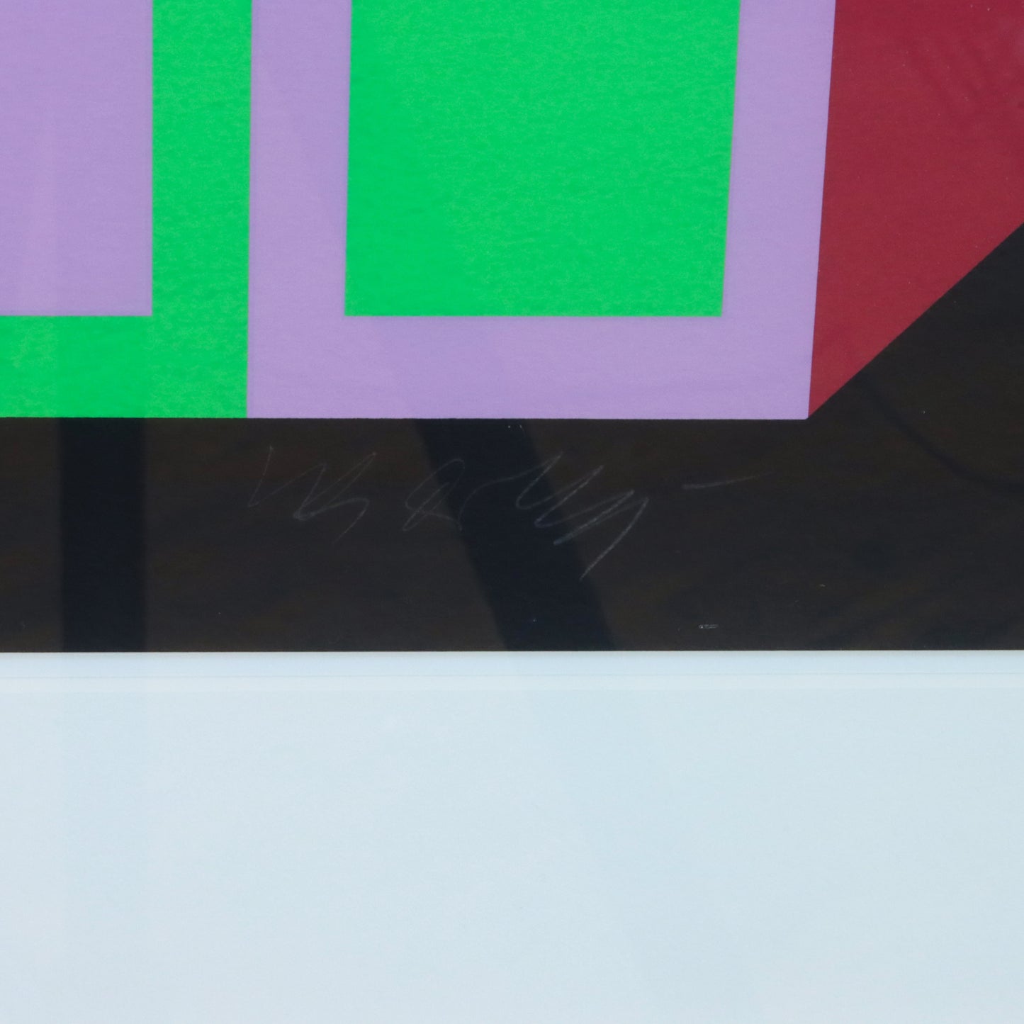 1980 Victor Vasarely Screen Print