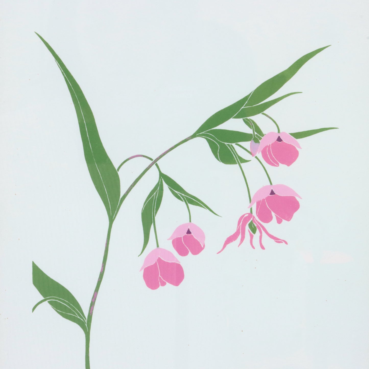 1988 Flower Screen Print