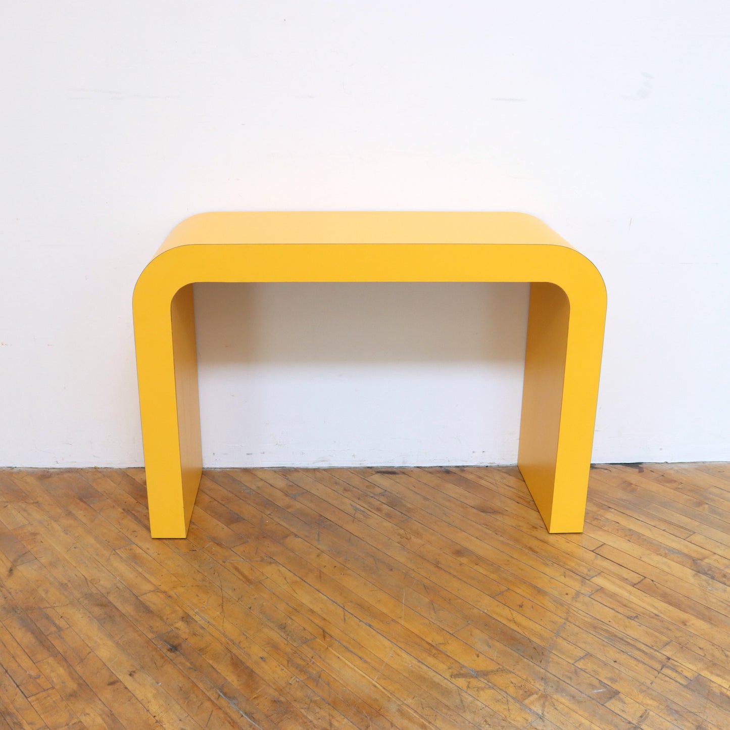 Vintage Waterfall Console Table