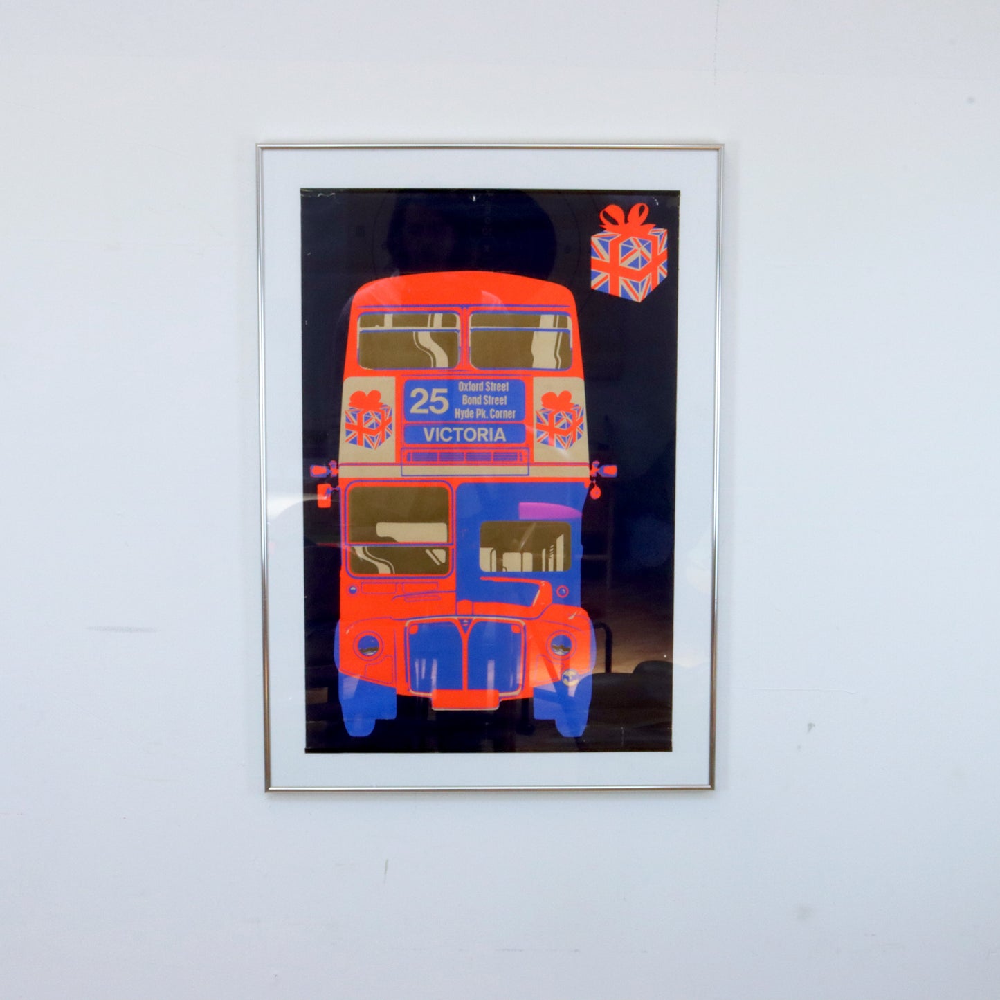 1960s British Double Decker Poster