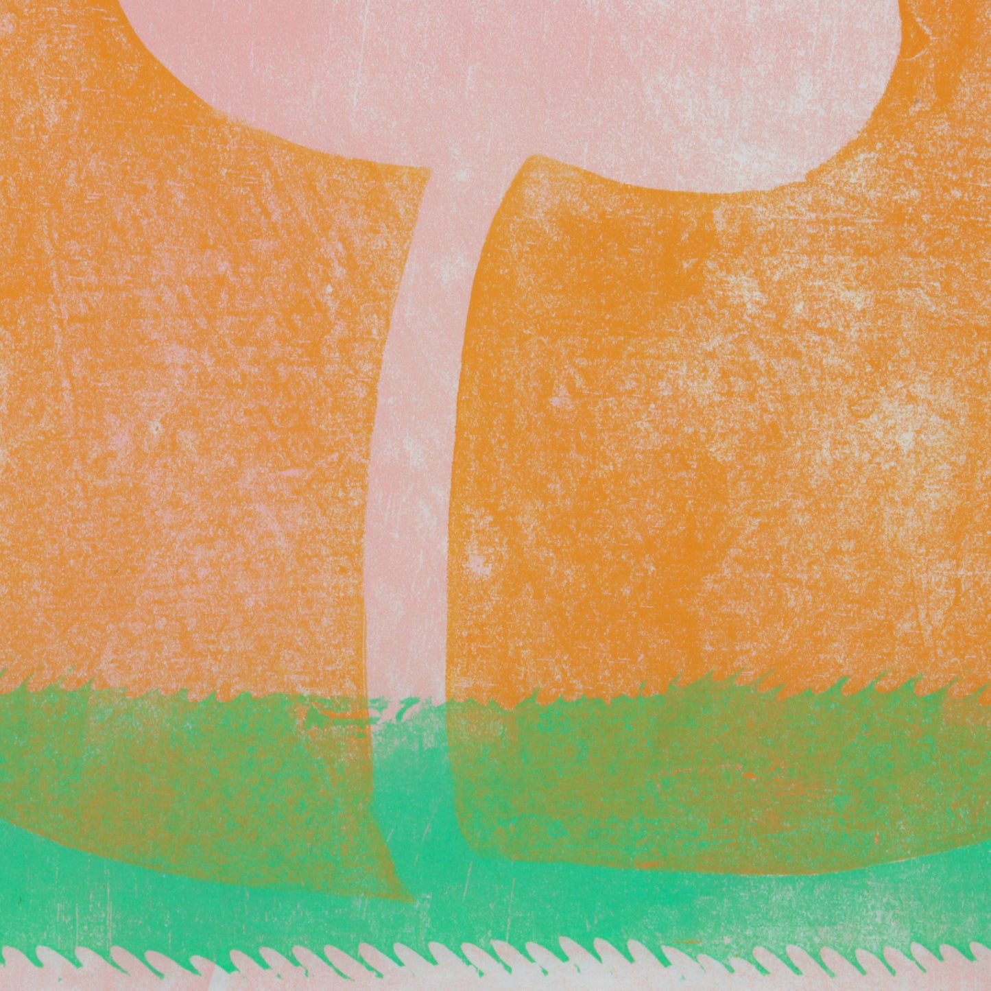 1990 Relief Print by Joyce Dean