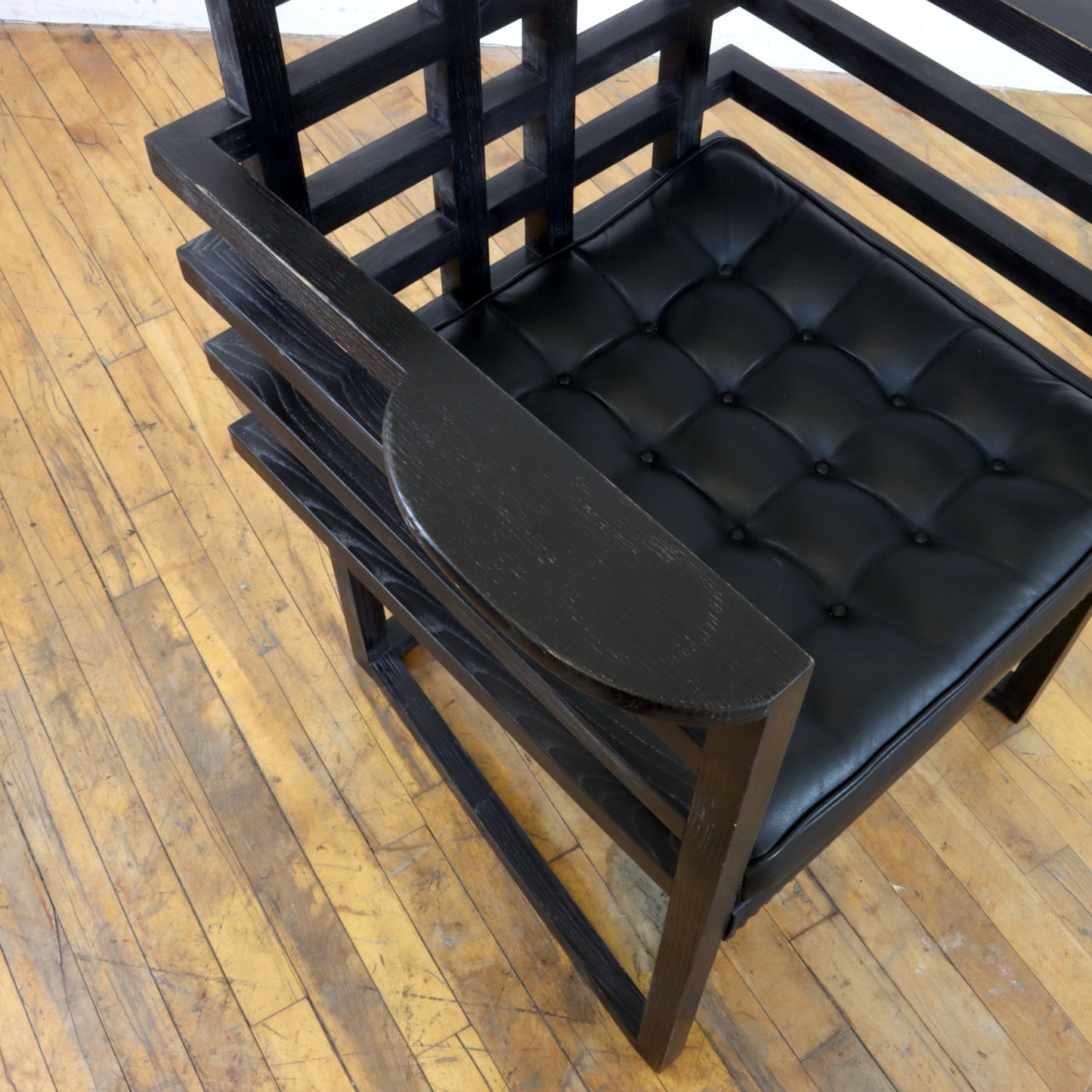 Josef Hoffmann "Armloffel" Chair by Wittmann