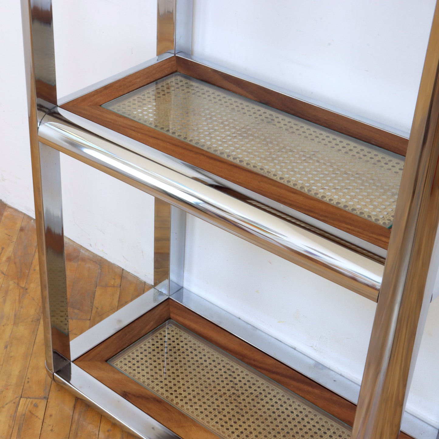 1970s Chrome Étagère
