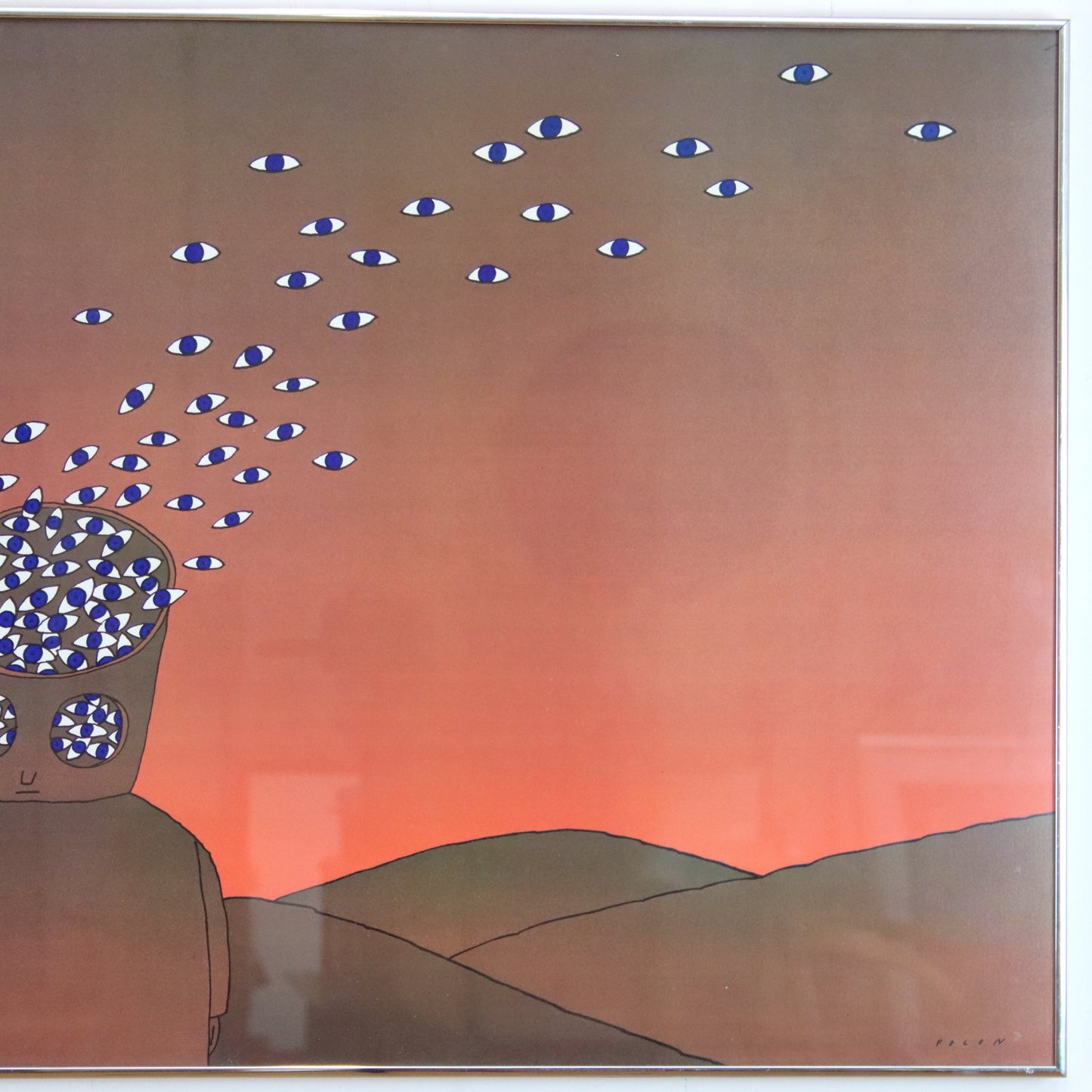 "La Vue" by Jean-Michel Folon