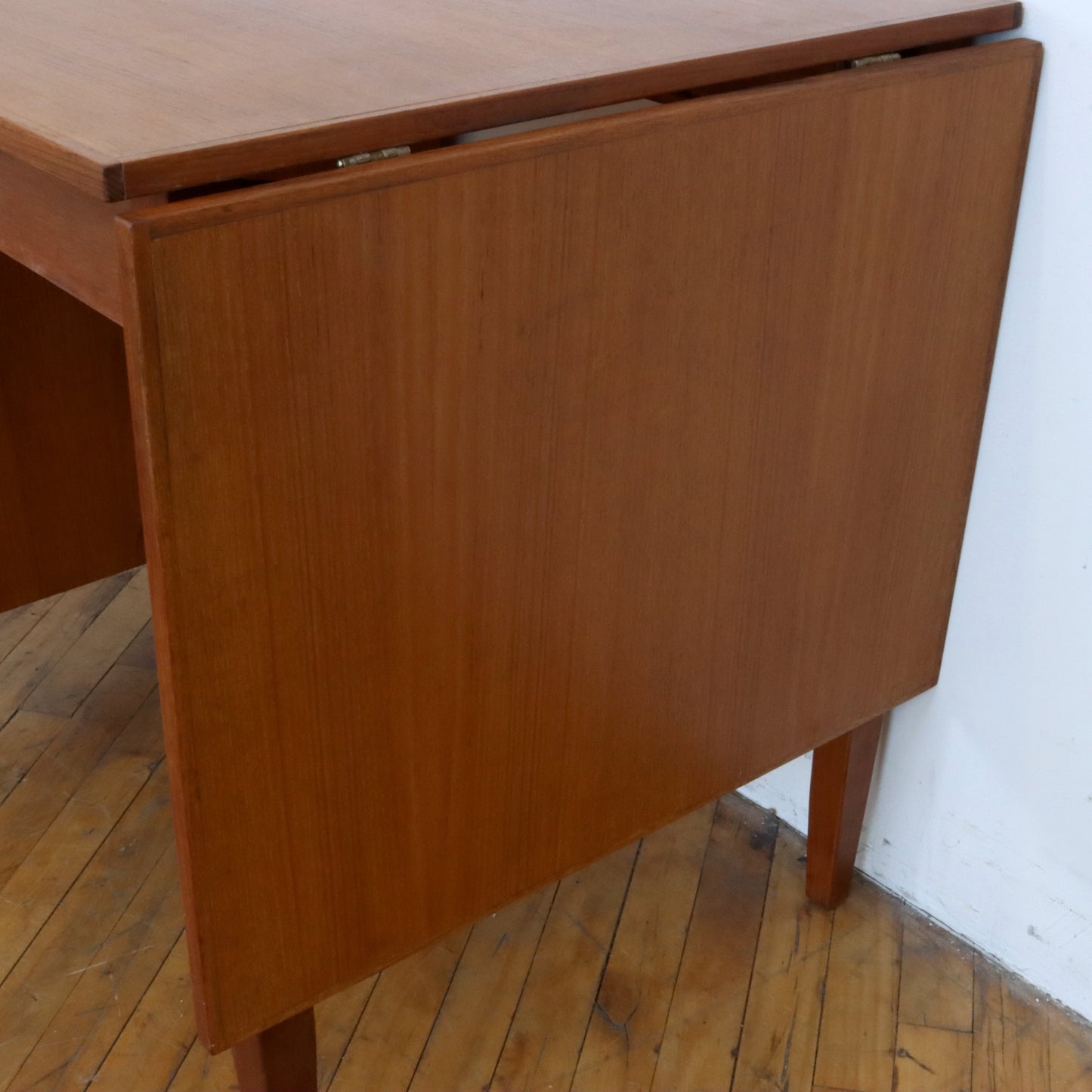 Vintage Moreddi Teak Drop Leaf Desk