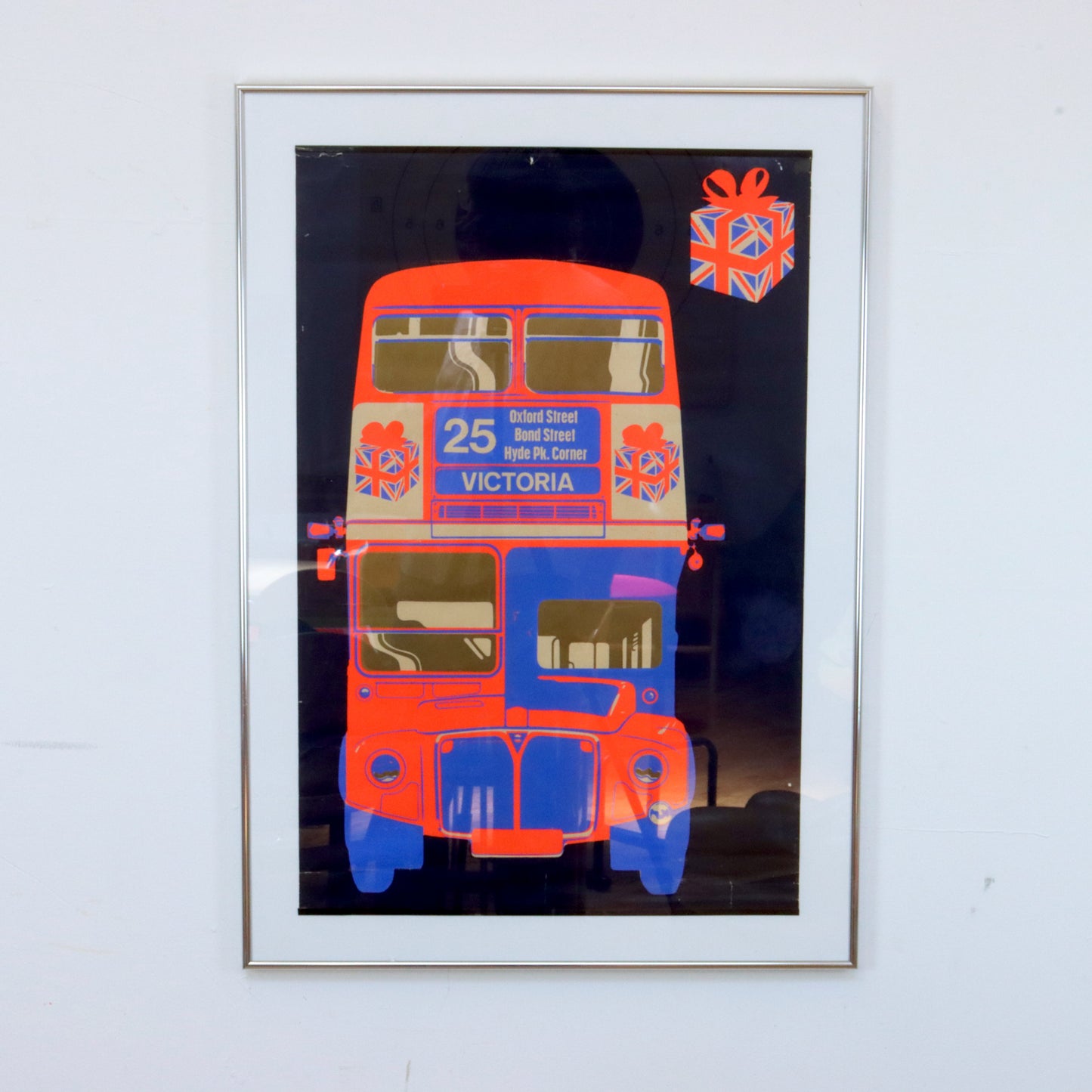 1960s British Double Decker Poster