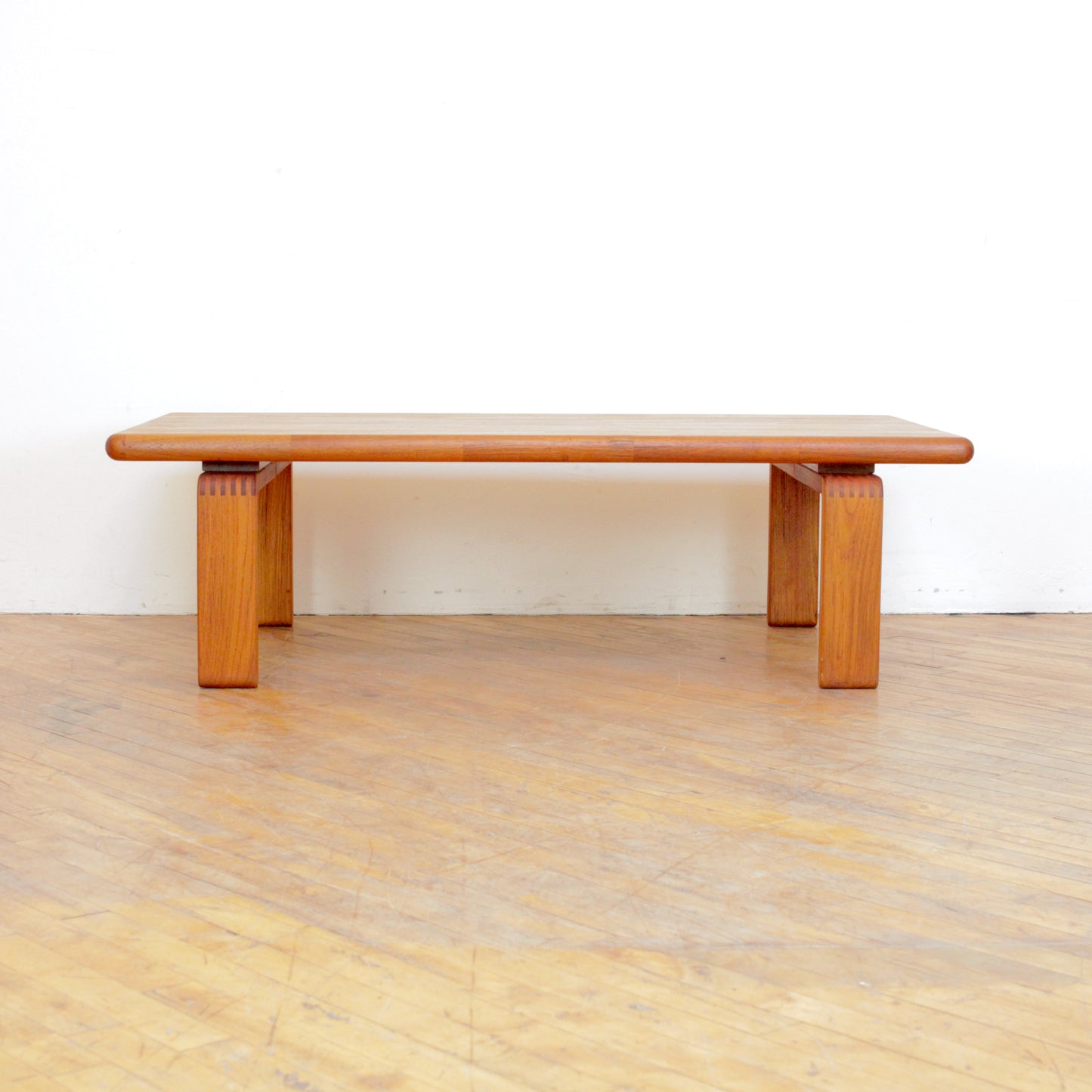 Vintage Solid Teak Coffee Table