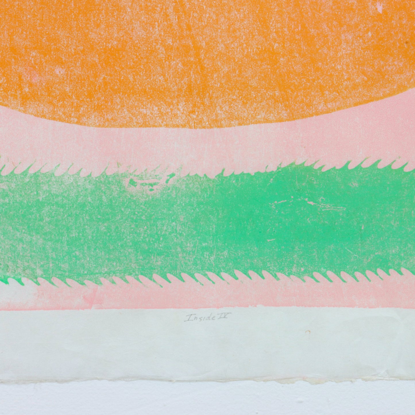 1990 Relief Print by Joyce Dean