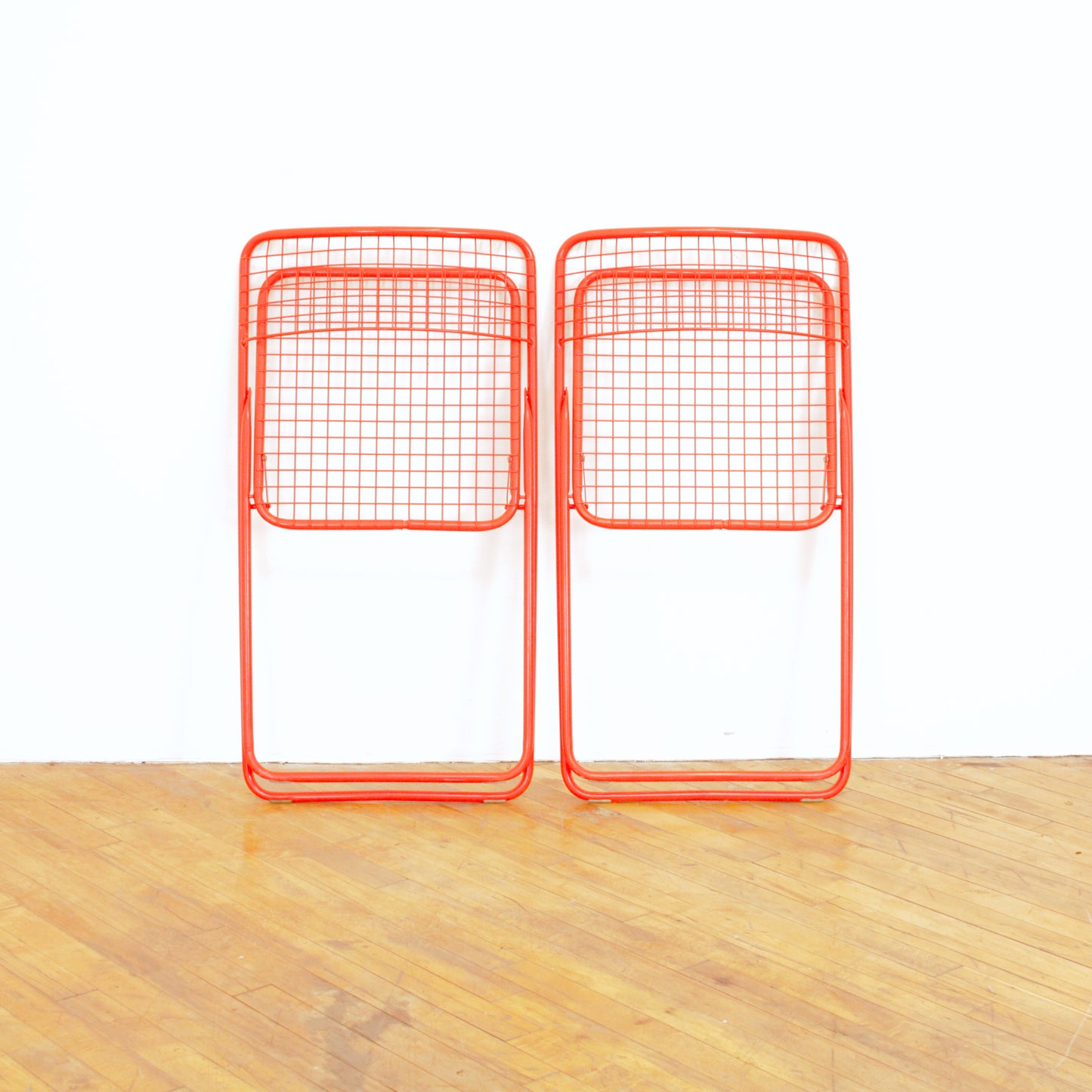 1980s Niel Gammelgaard Folding Chairs for Ikea