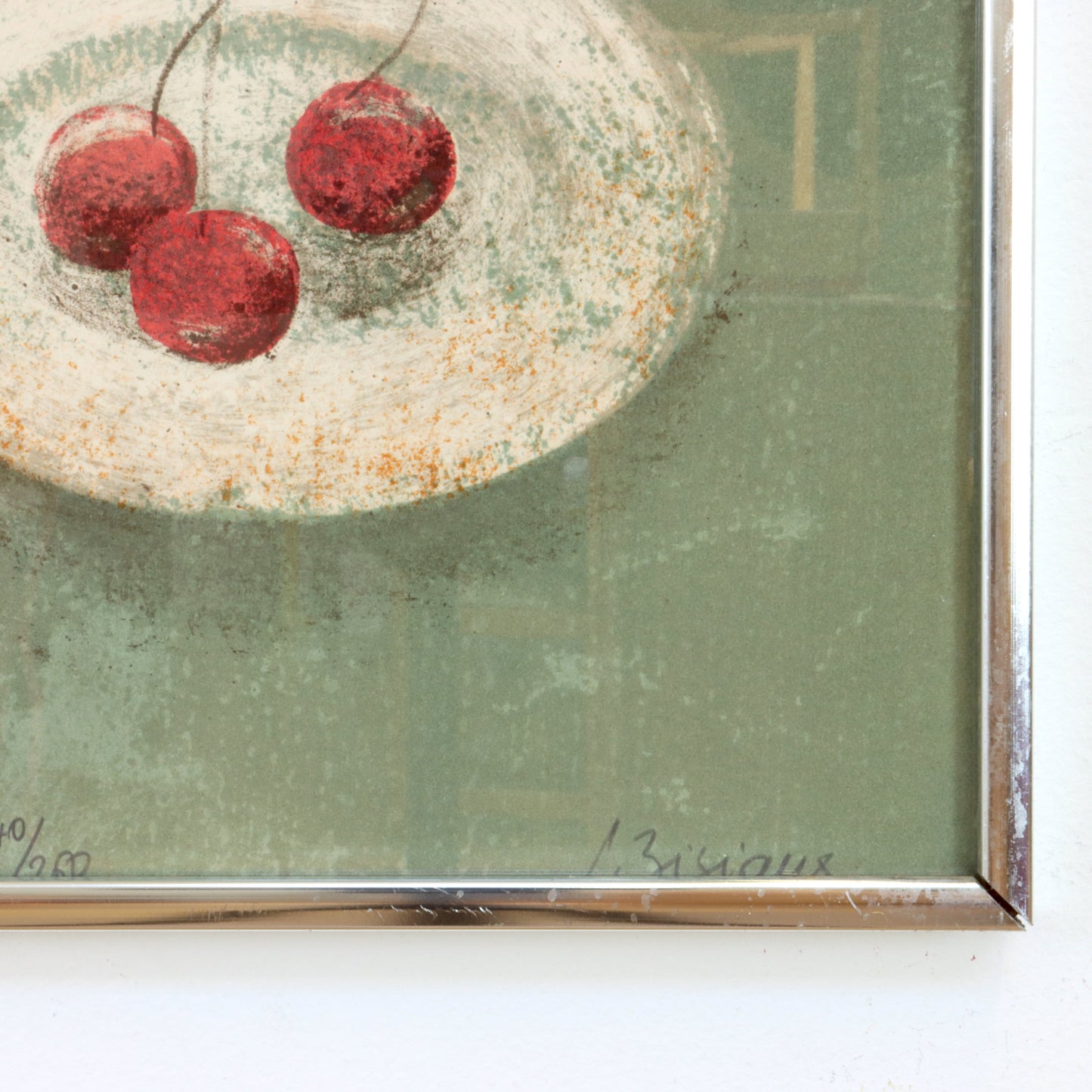 Mid Century Abstract Still Life Screen Print