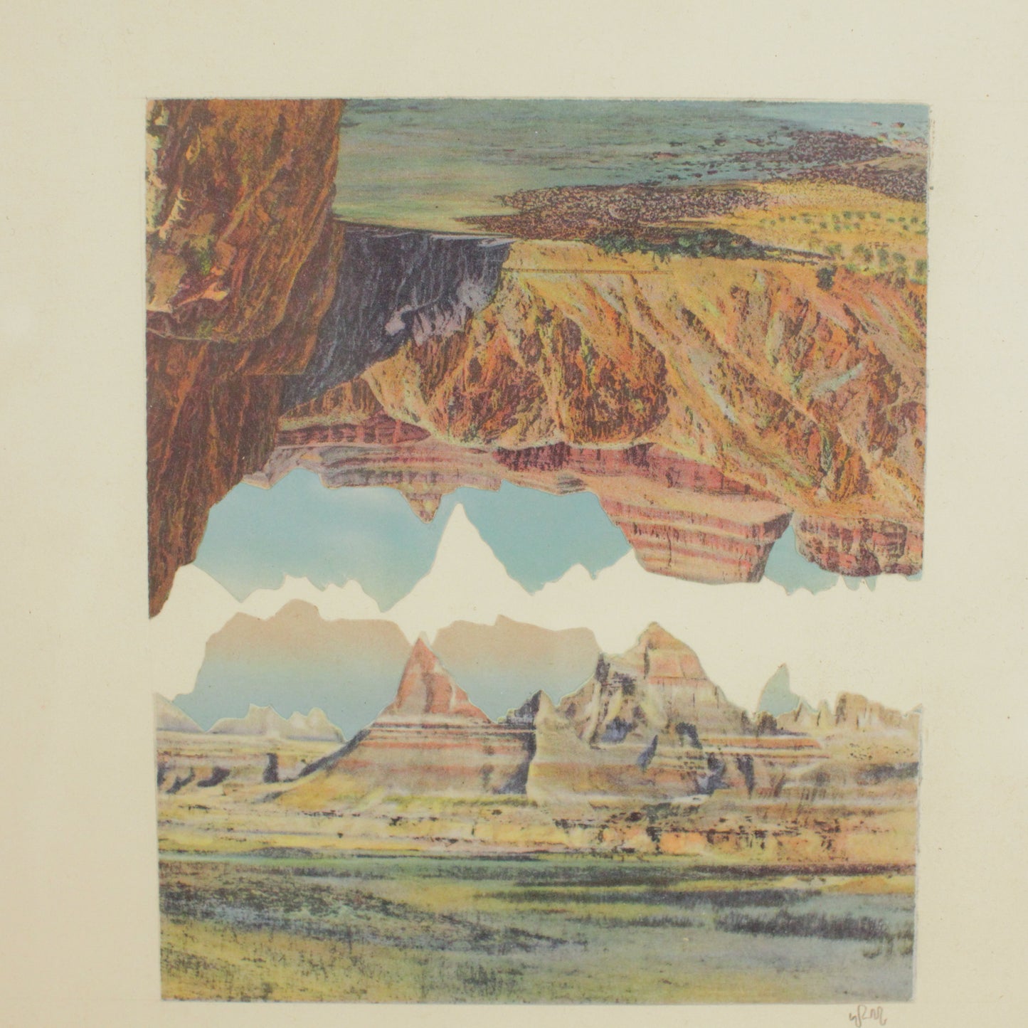 Landscape Collage by Wesley Powell