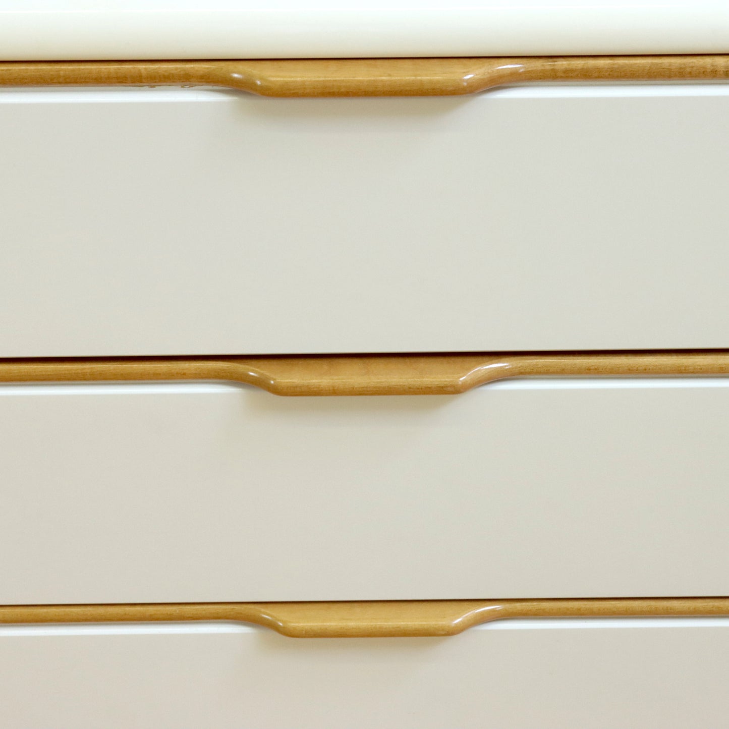1980s Lane Lacquered Lowboy Dresser