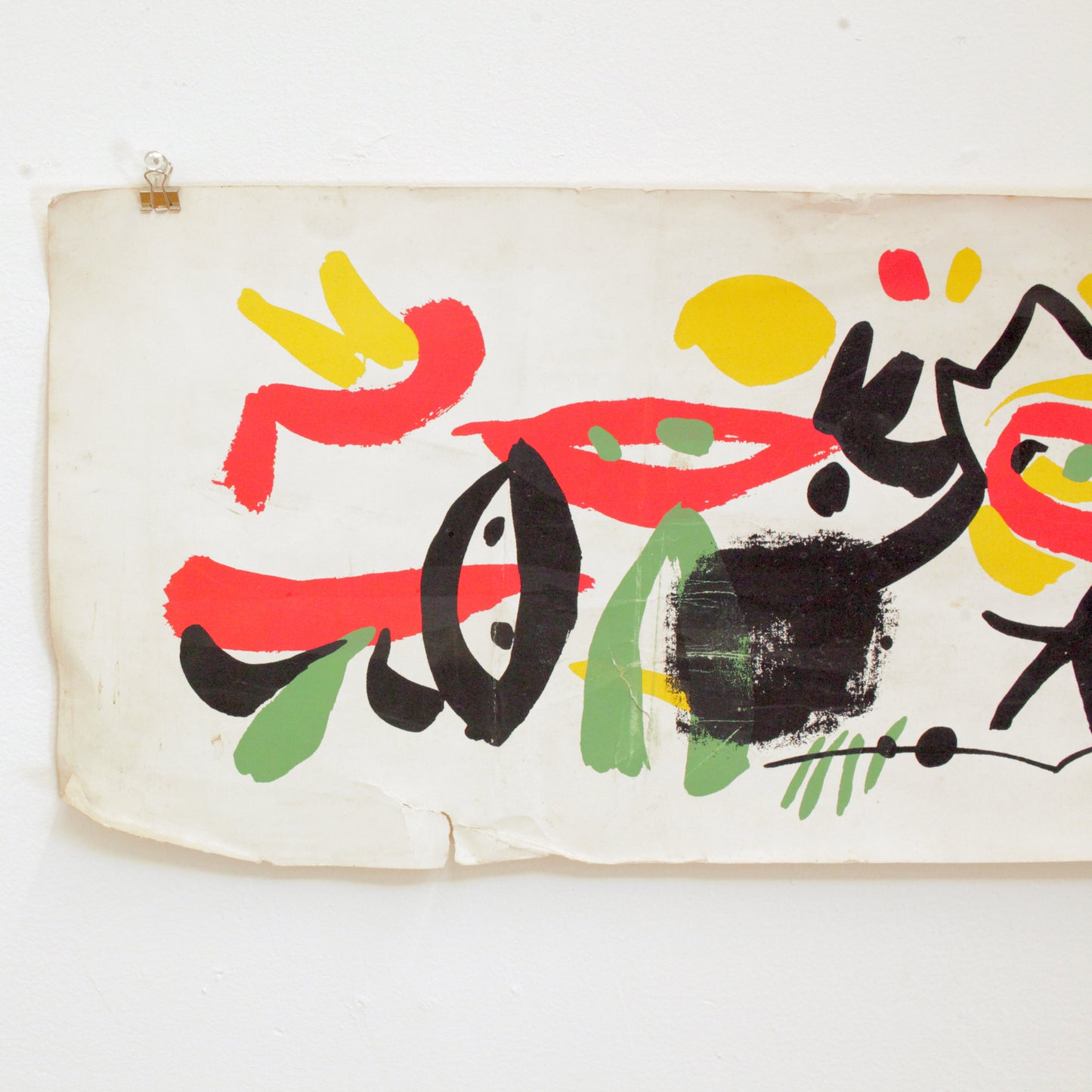 Vintage Joan Miro Screen Print