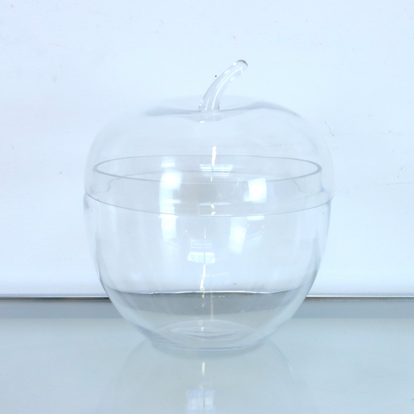 Large Vintage Glass Apple