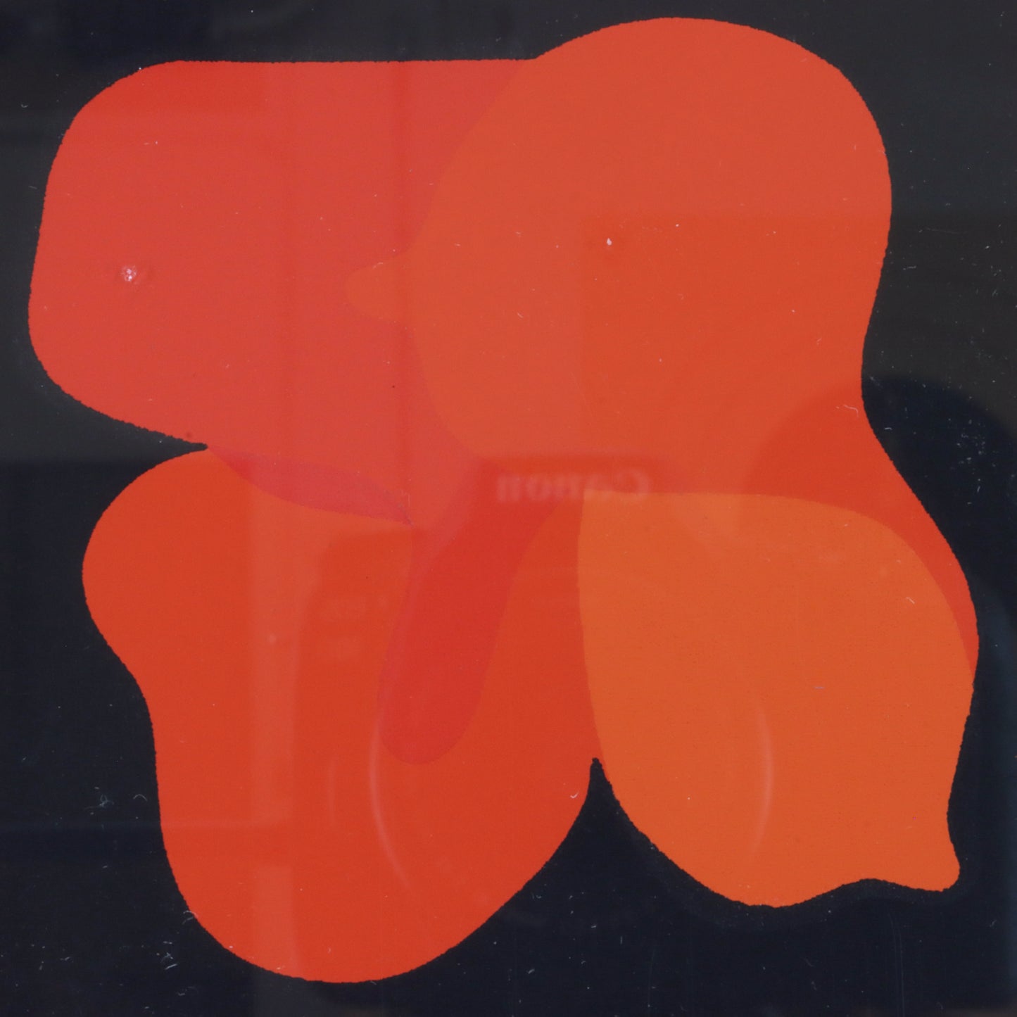Takeshi Kawashima No. 68 Original Screen Print, Framed