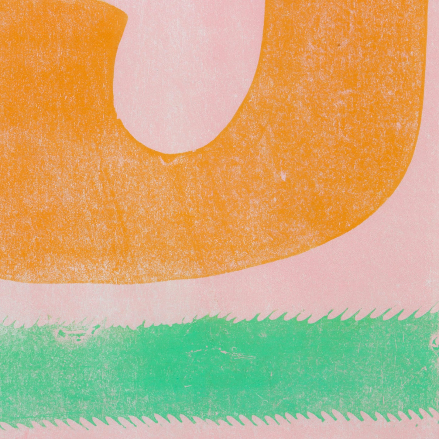 1990 Relief Print by Joyce Dean