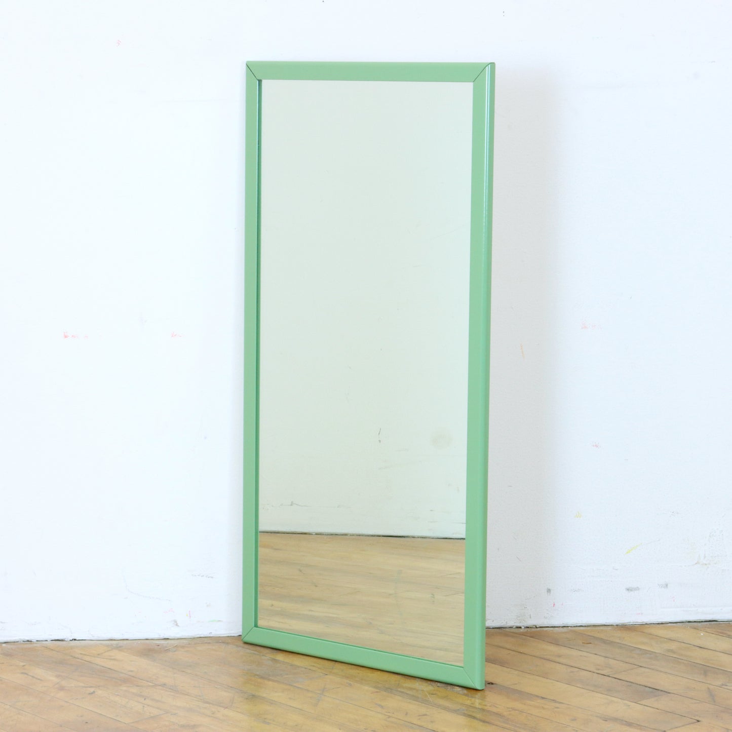 Vintage Minty Green Mirror
