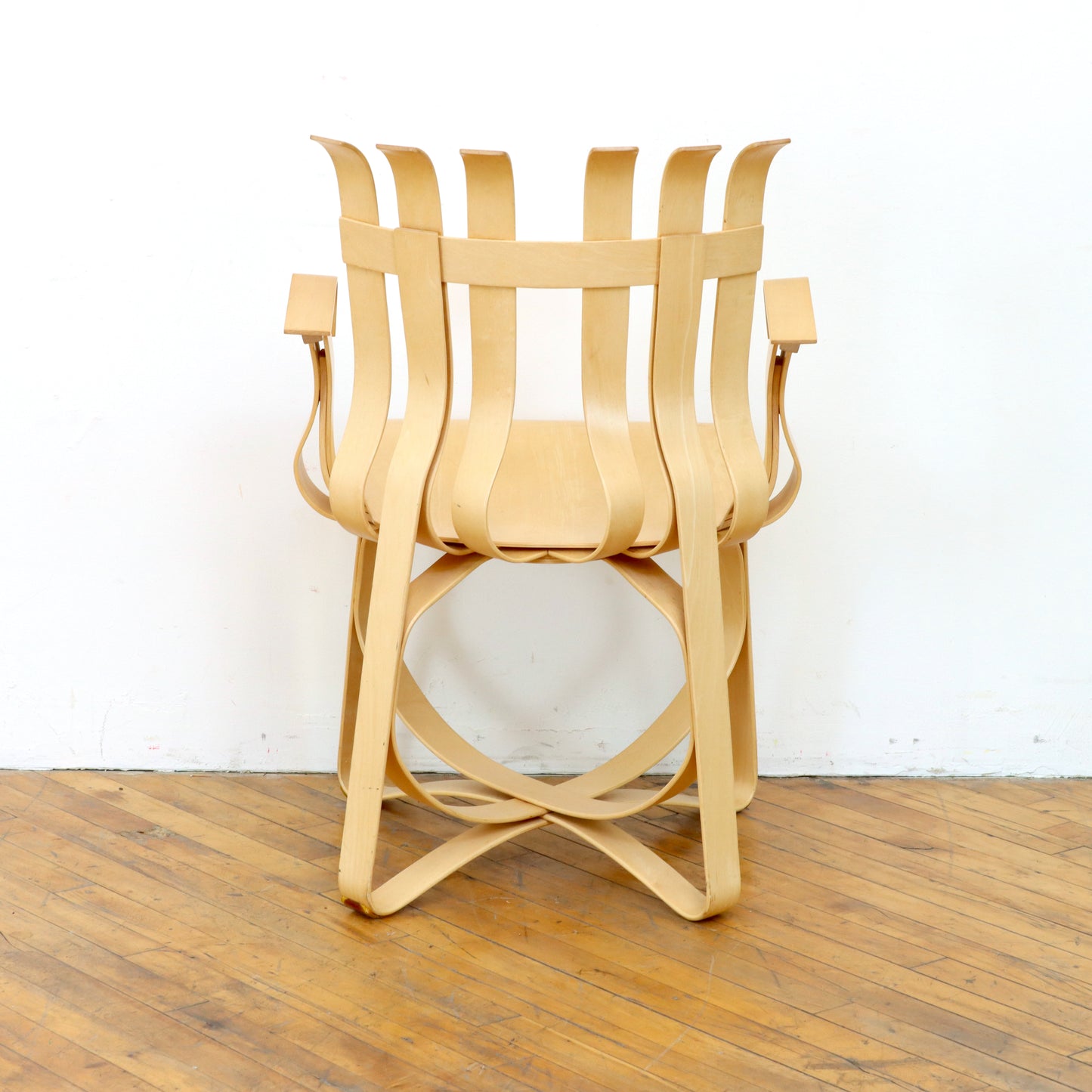 Set of 6 Frank Gehry Hat Trick Chairs
