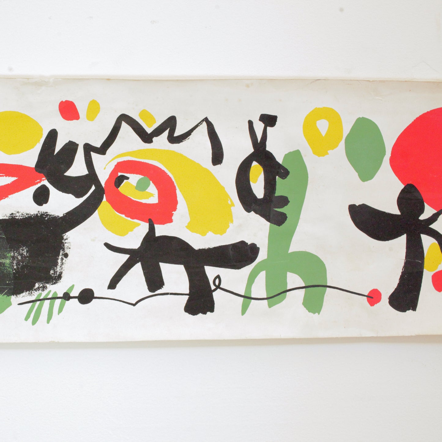 Vintage Joan Miro Screen Print