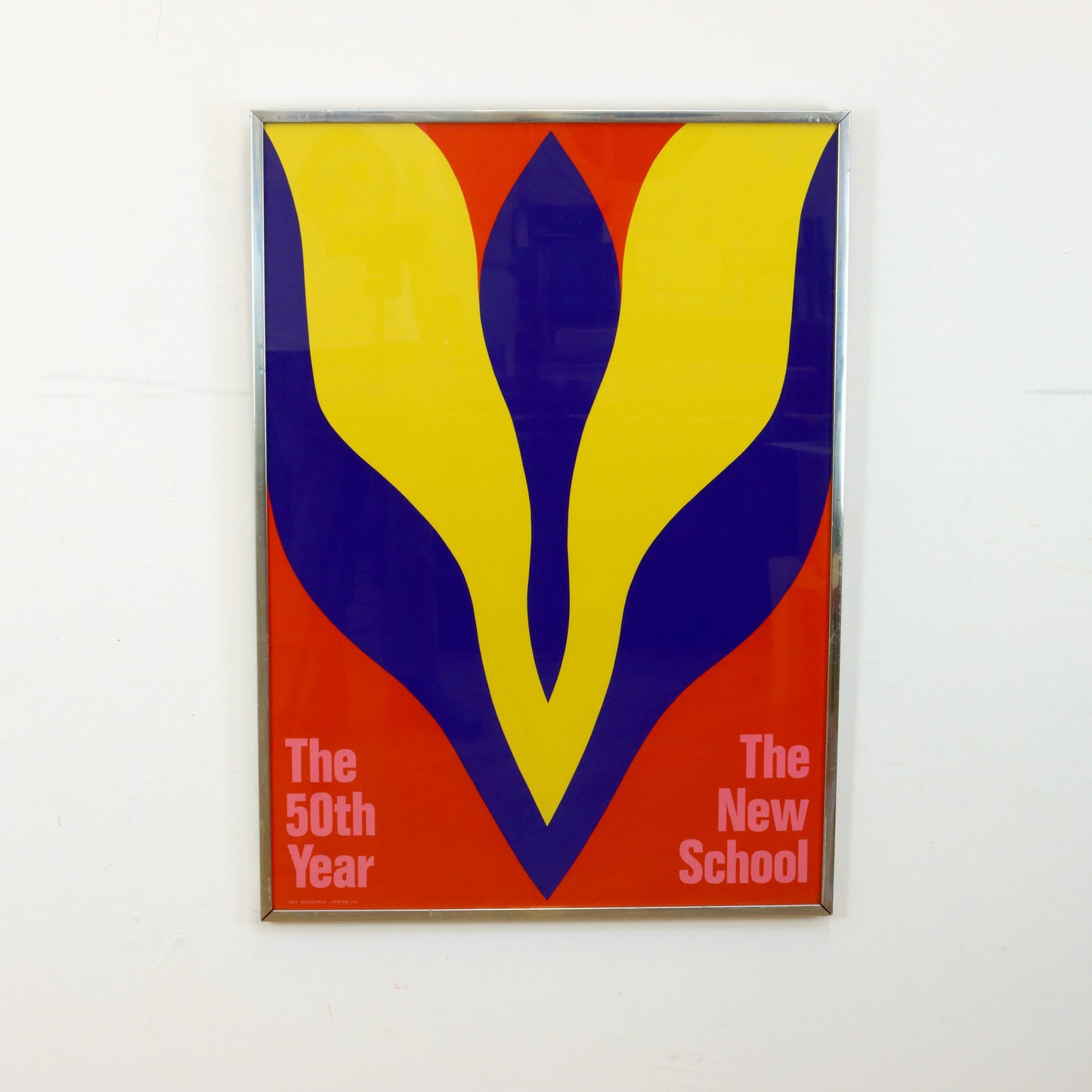 1969 Jack Youngerman Poster for The New School