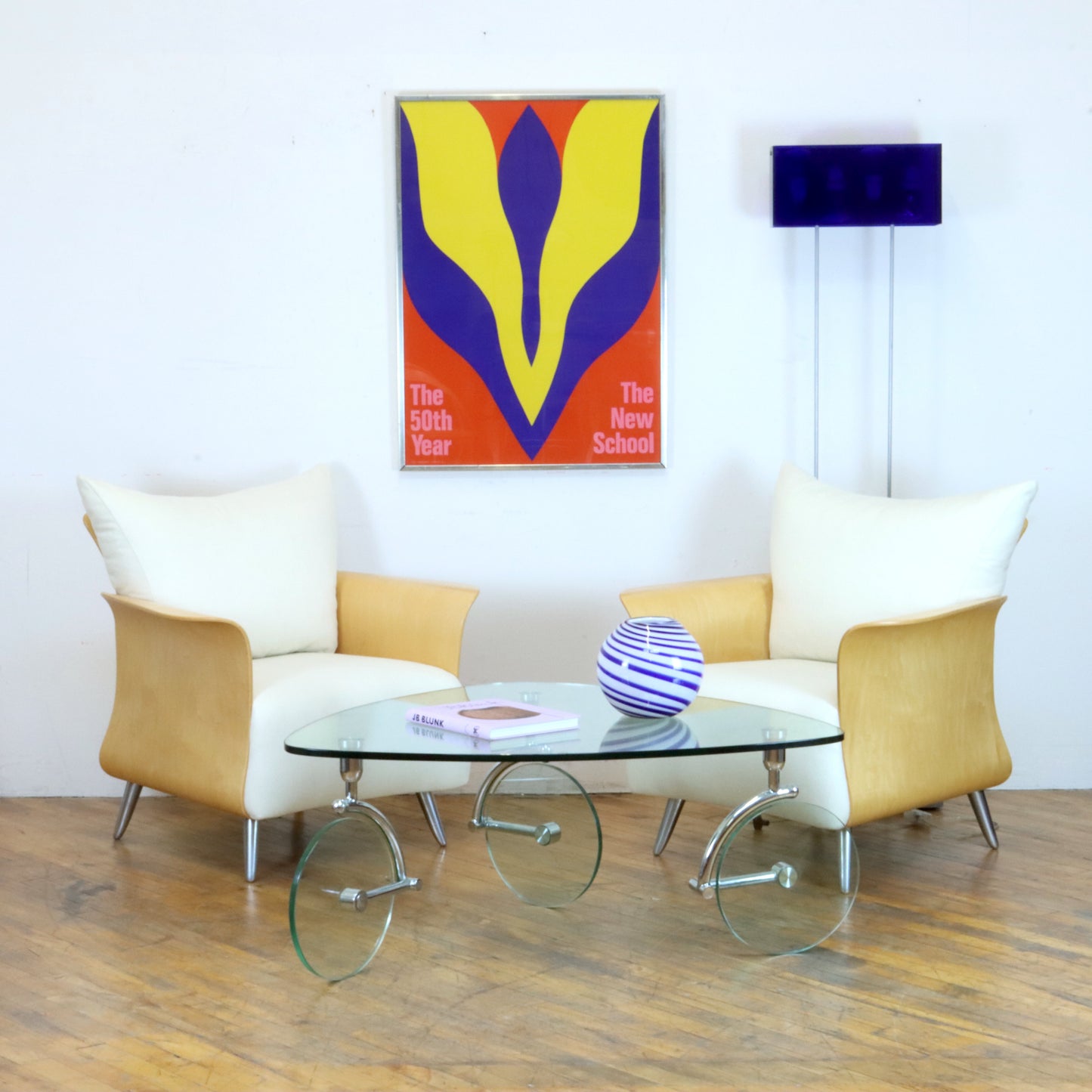 Pair of 1990s Keilhauer "Belle" Lounge Chairs