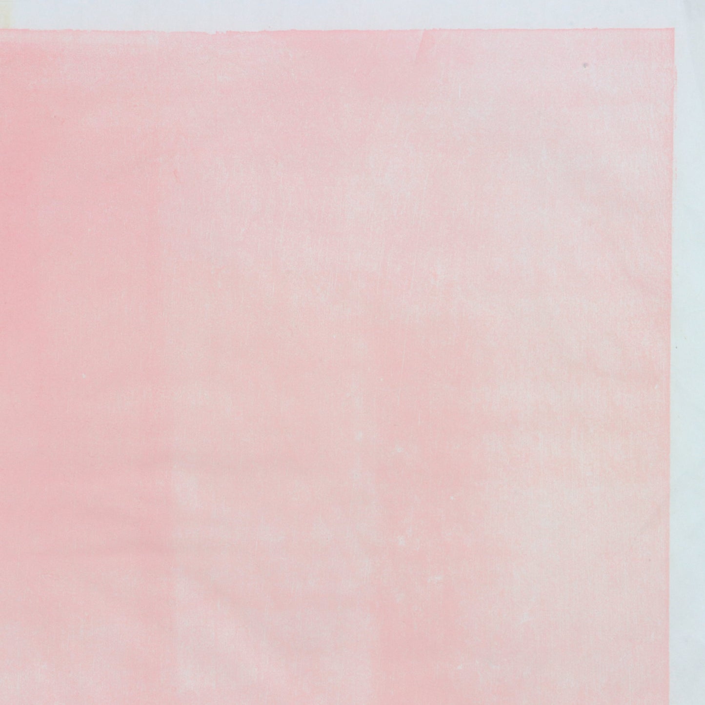1990 Pink Relief Print by Joyce Dean