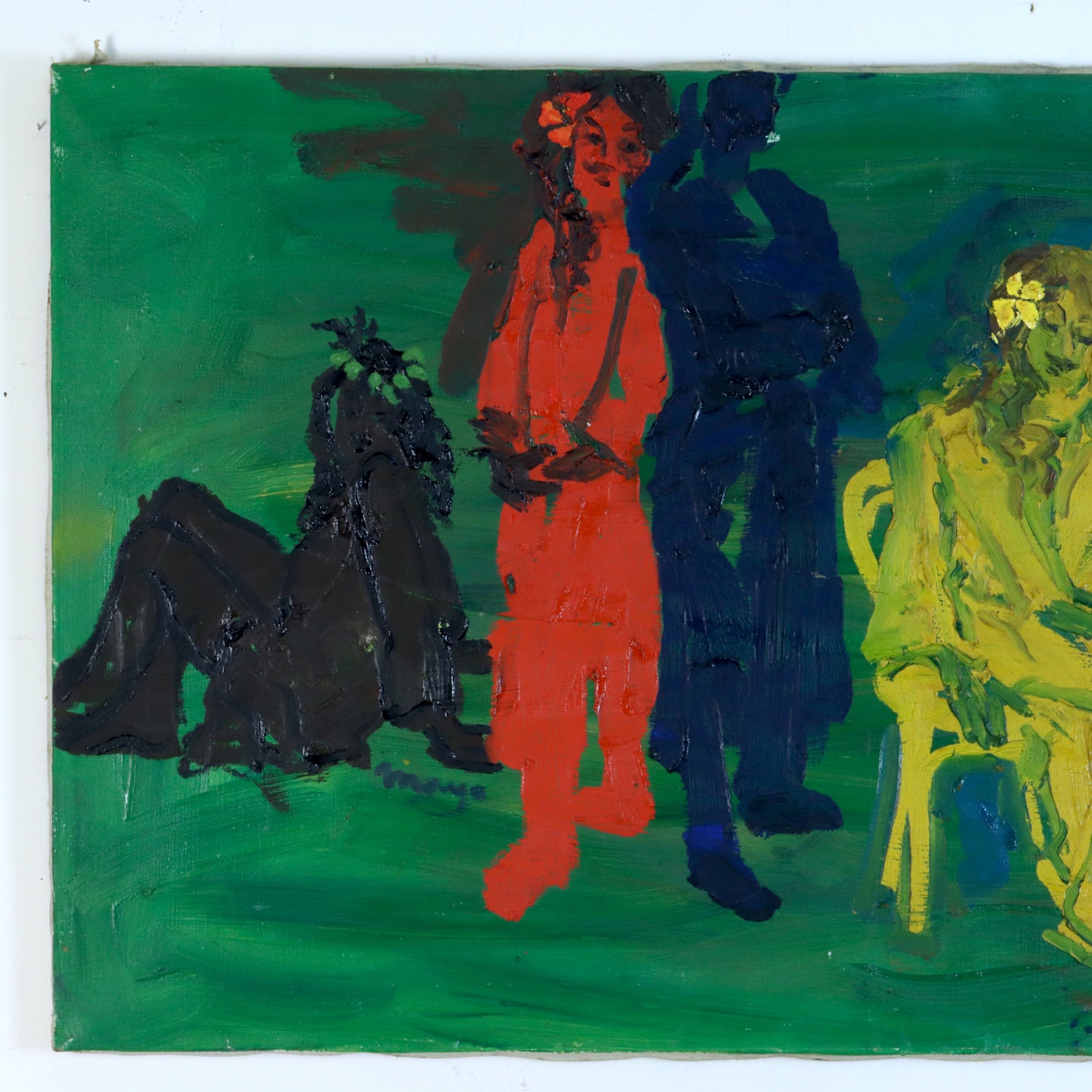 Original Figurative Oil Painting by Williamson Mayo