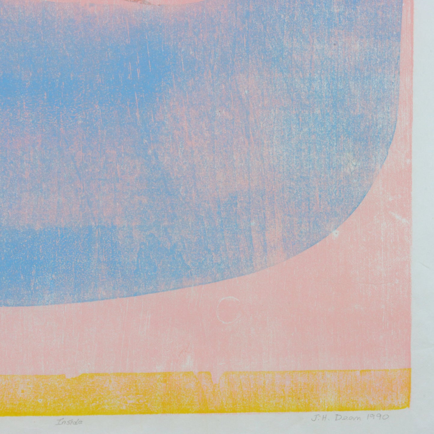 1990 Relief Print by Joyce Dean