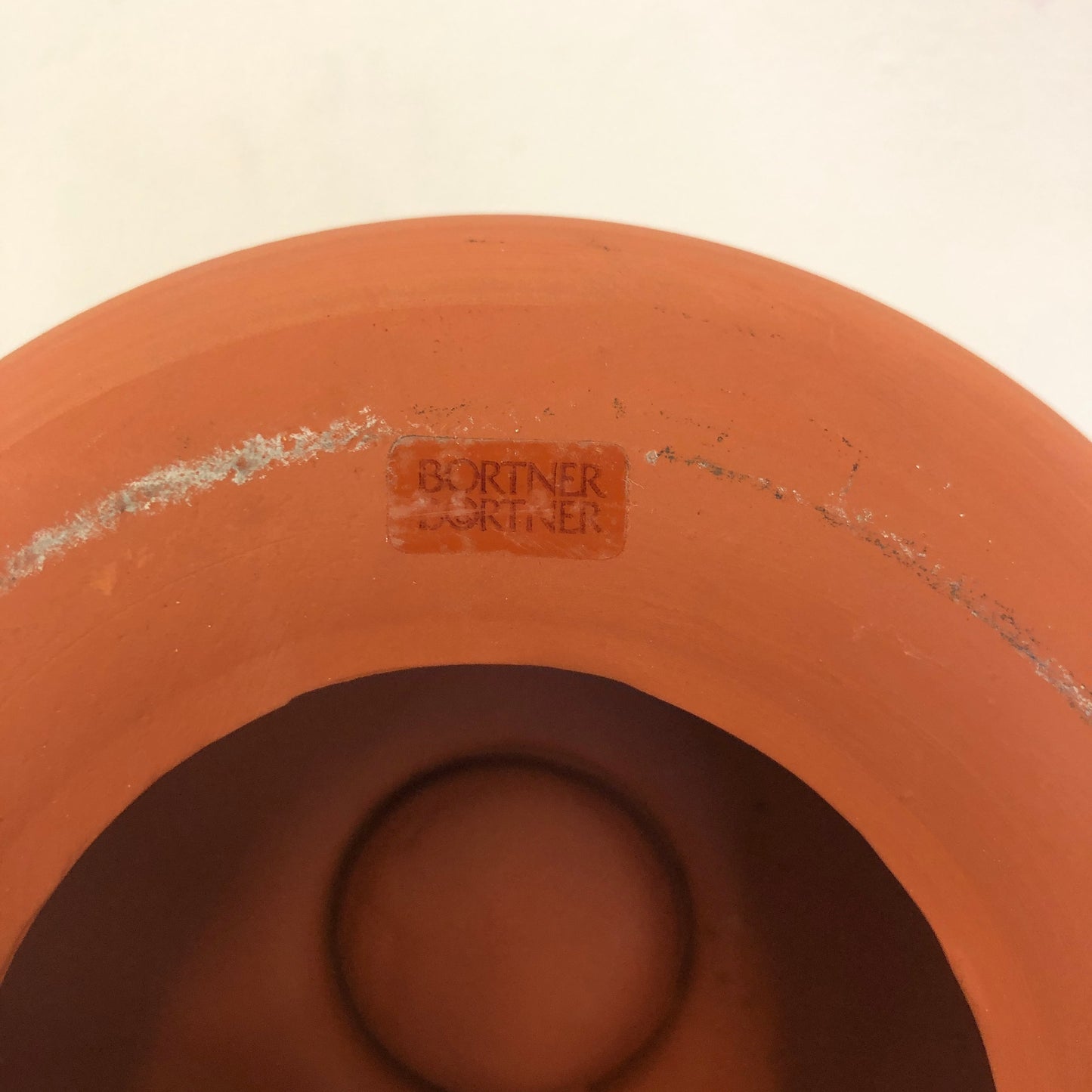 Bortner and Bortner Terra Cotta Candle Holder