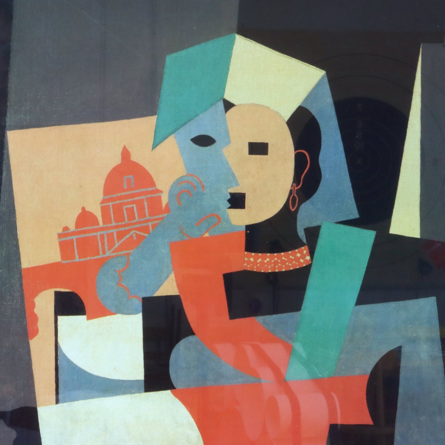 Large Picasso "Italian Woman" Print