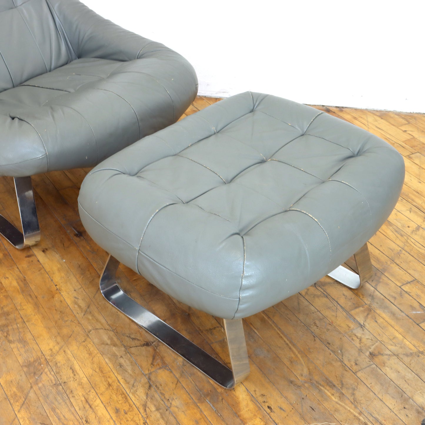 Percival Lafer "Earth" Lounge Chair and Ottoman