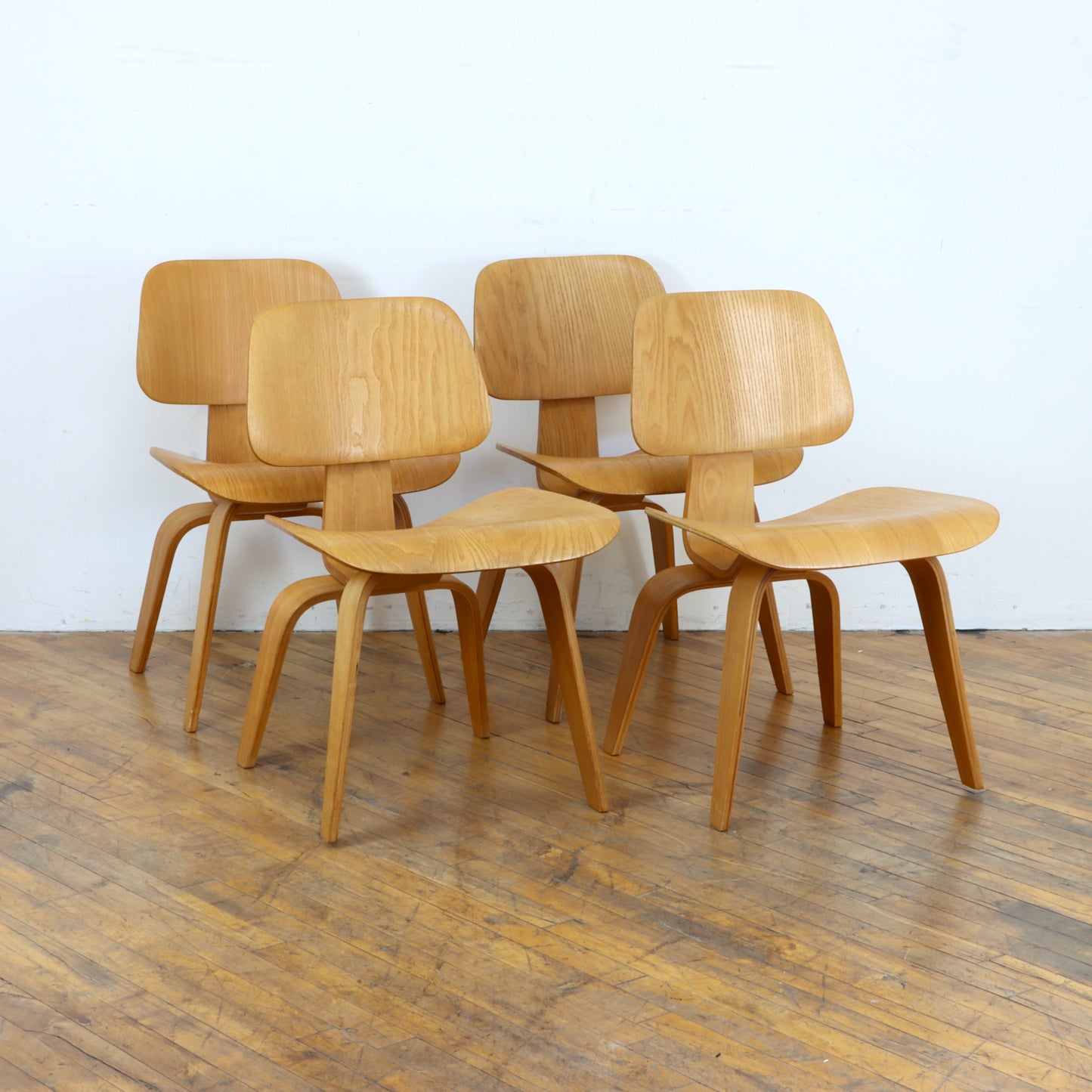 Set of Four 1st Generation Eames DCW