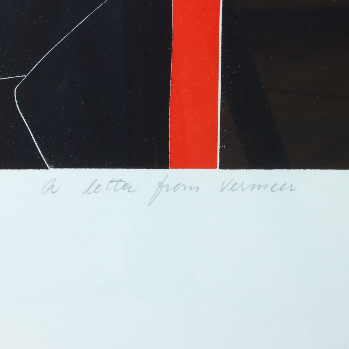 "A Letter from Vermeer" by Thom de Jong