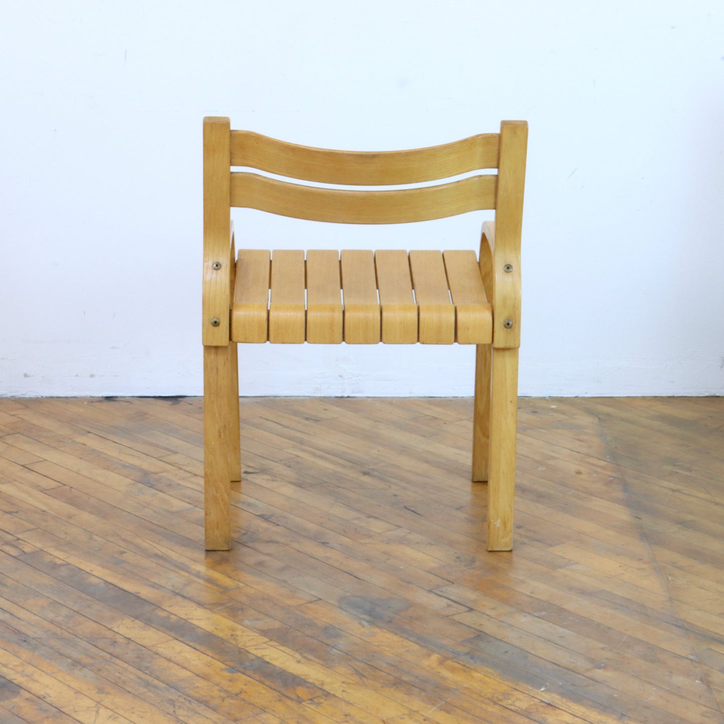 Unusual Vintage Molded Plywood Dining Chairs
