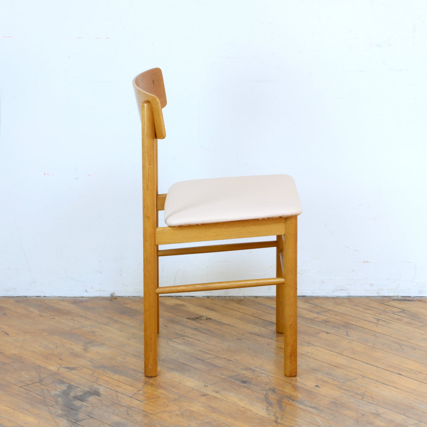 Pair of 1960s Danish Oak Dining Chairs