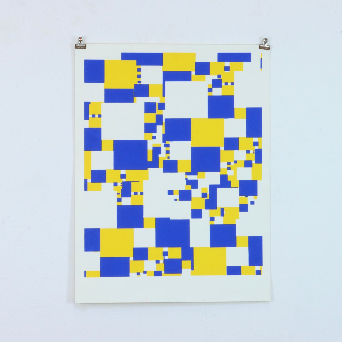 2000s Geometric Screen Print