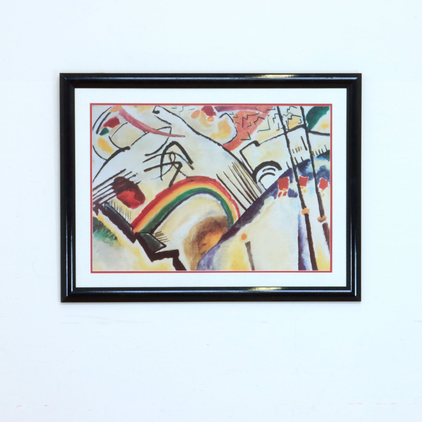 Large Vintage Kandinsky "Cossacks" Print