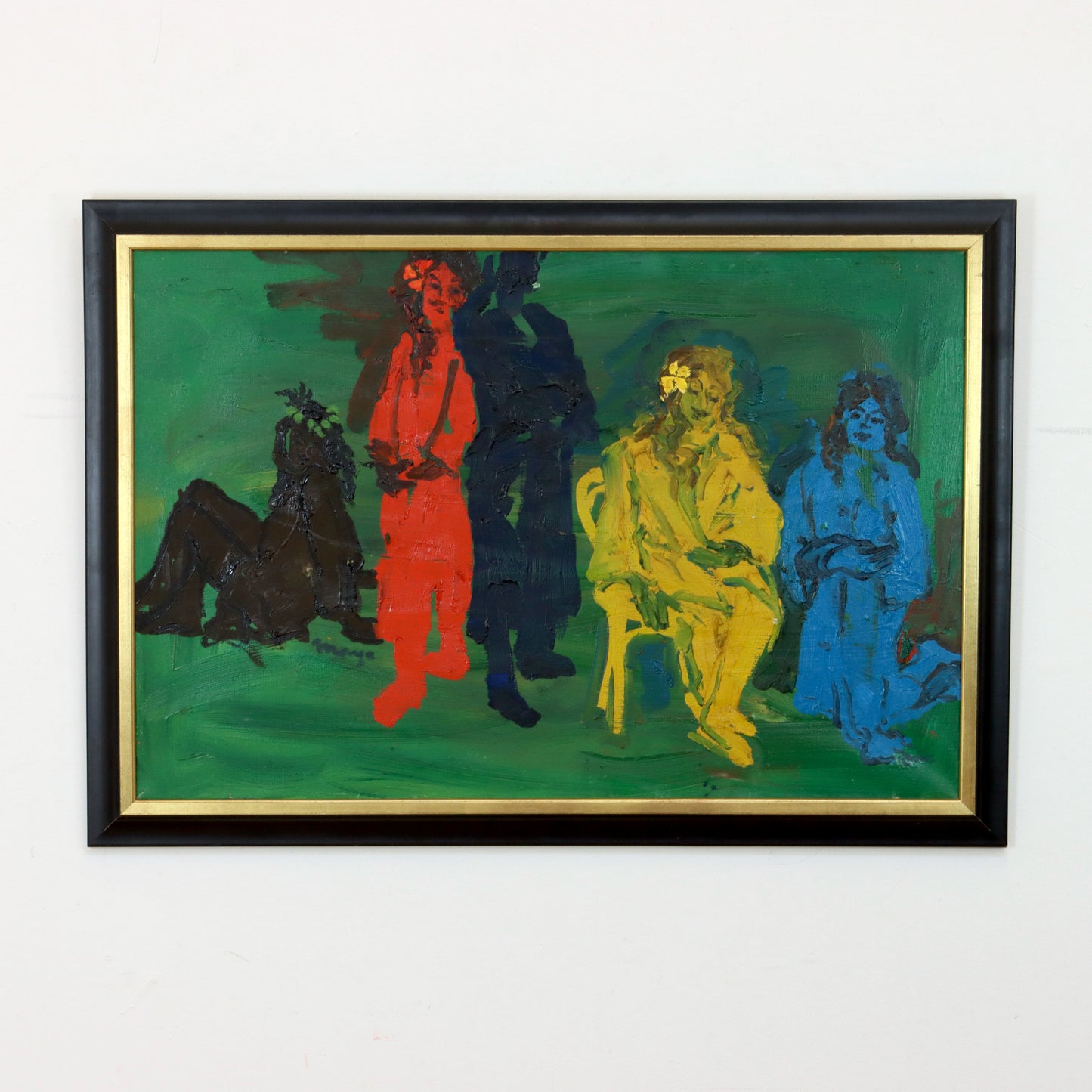 Original Figurative Oil Painting by Williamson Mayo