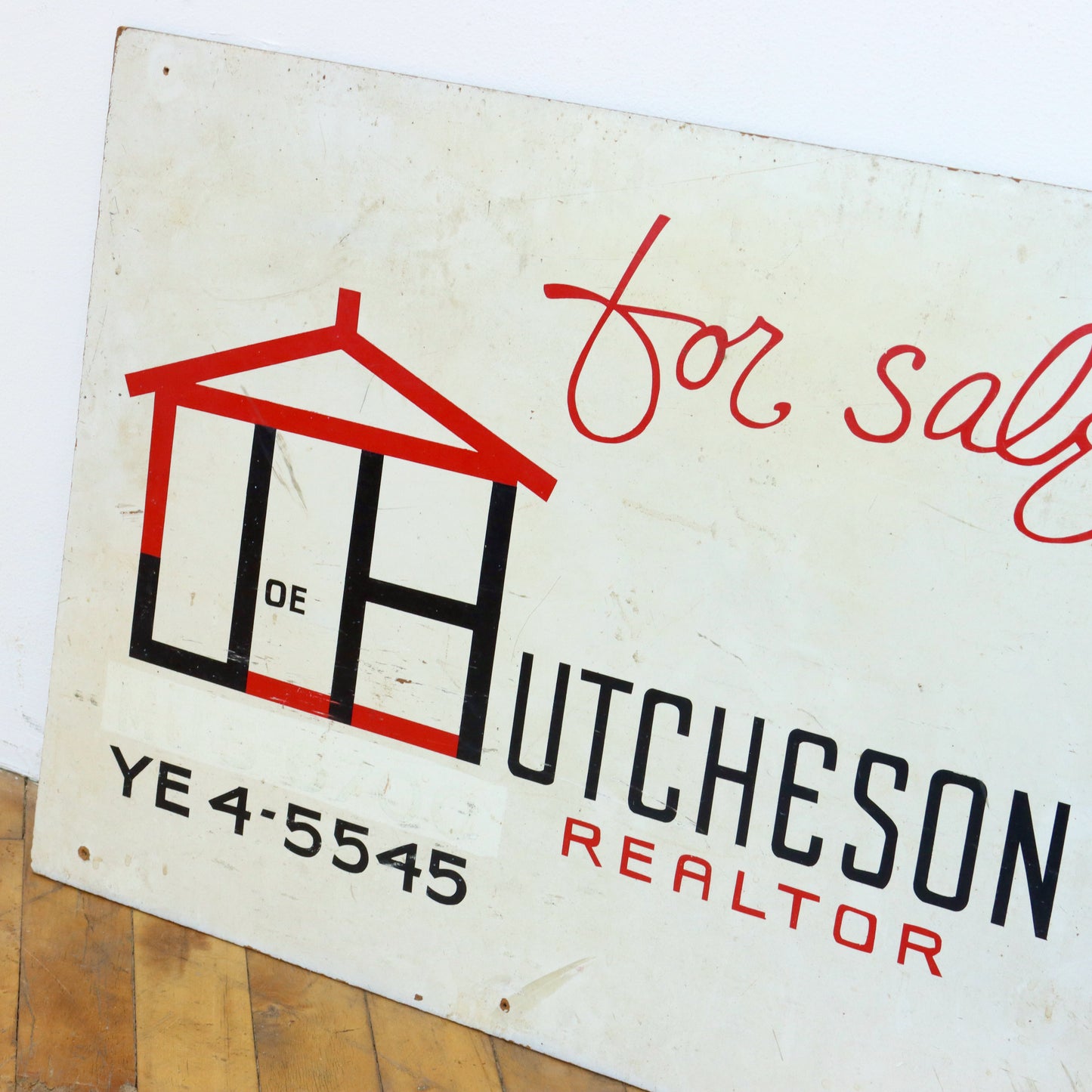 Mid Century Realtor "For Sale" Sign